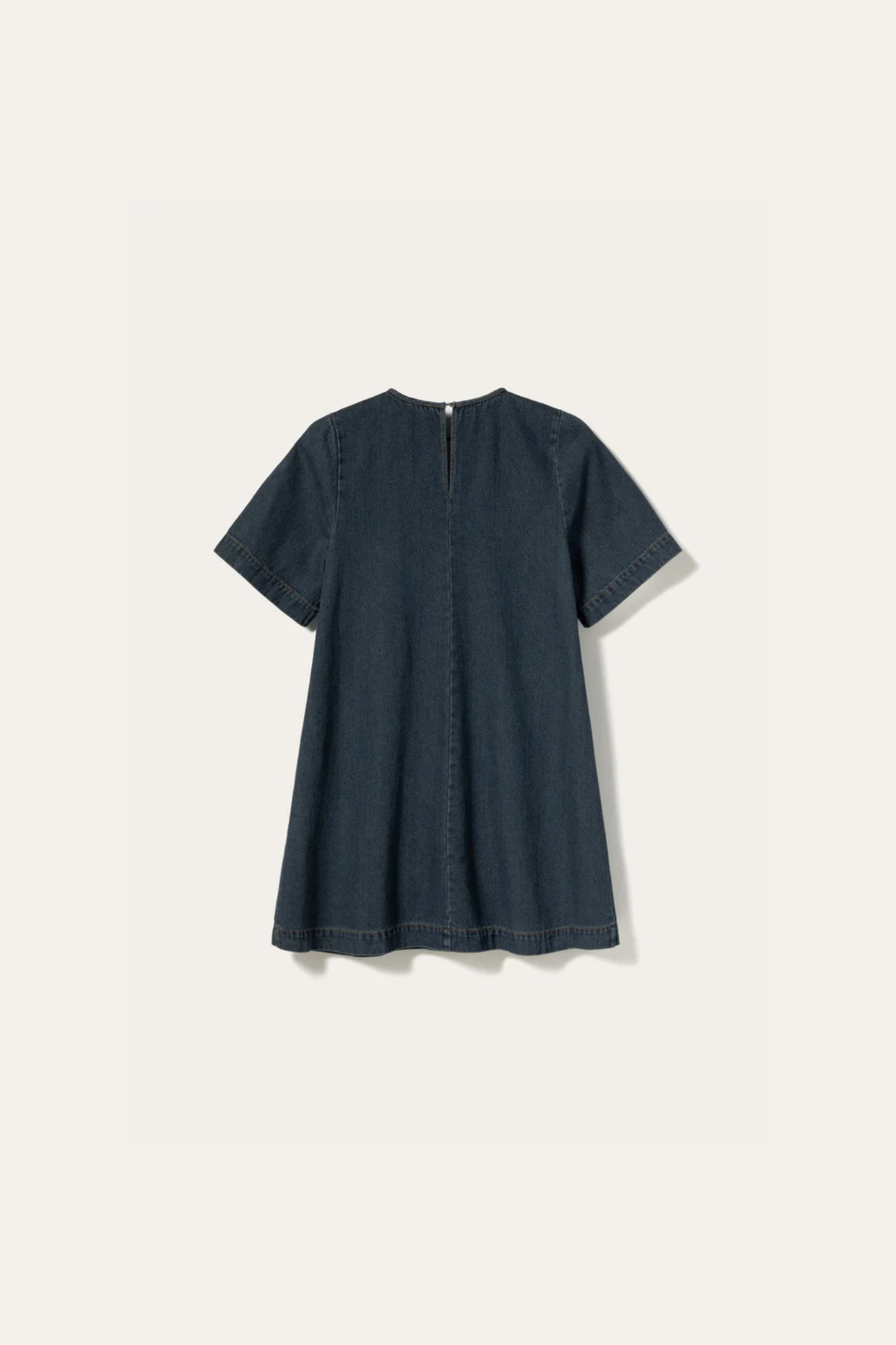 MAVIS DRESS - VINTAGE BLUE WASH