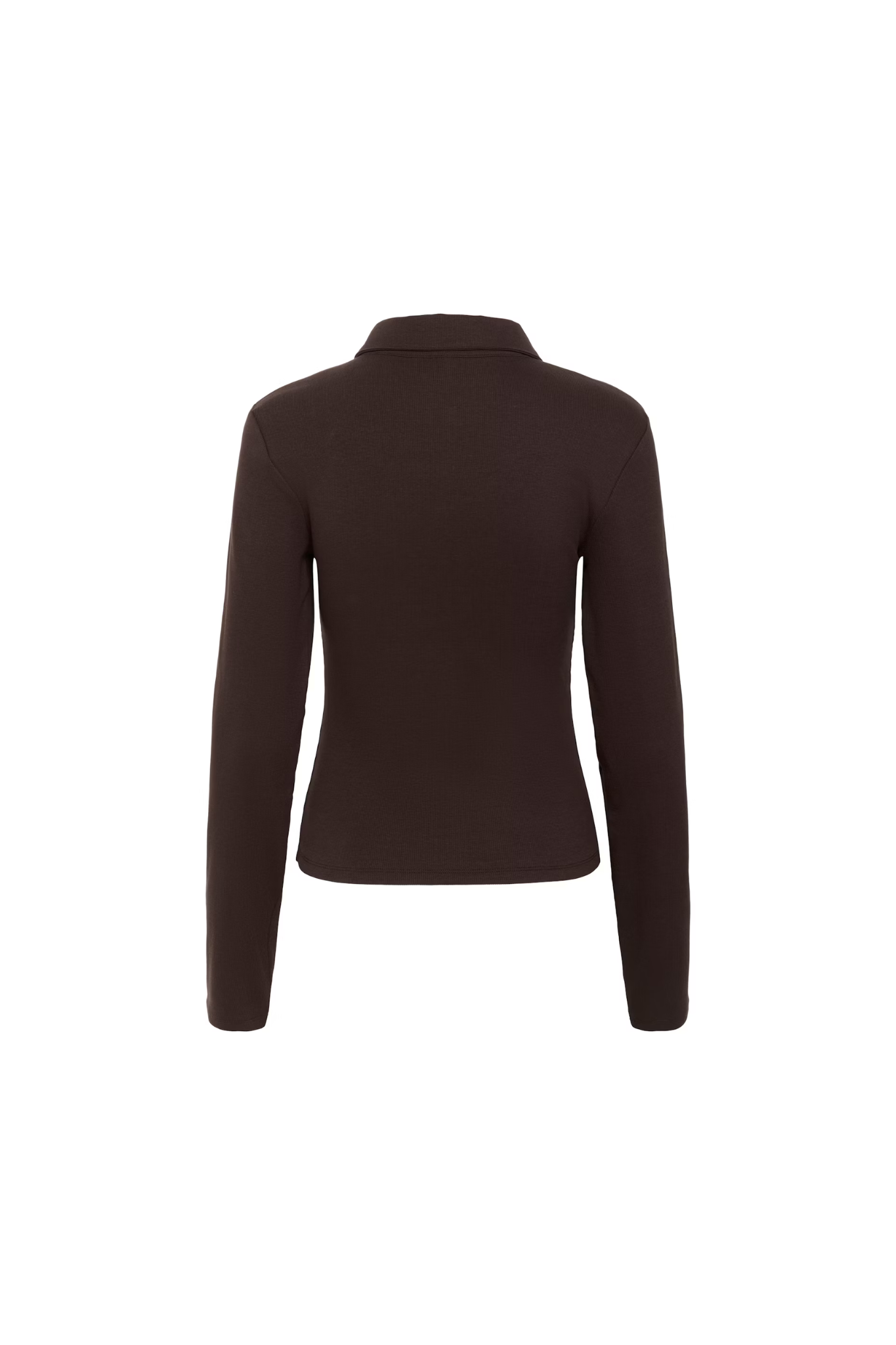 DREW LS POLO TOP - MOLE