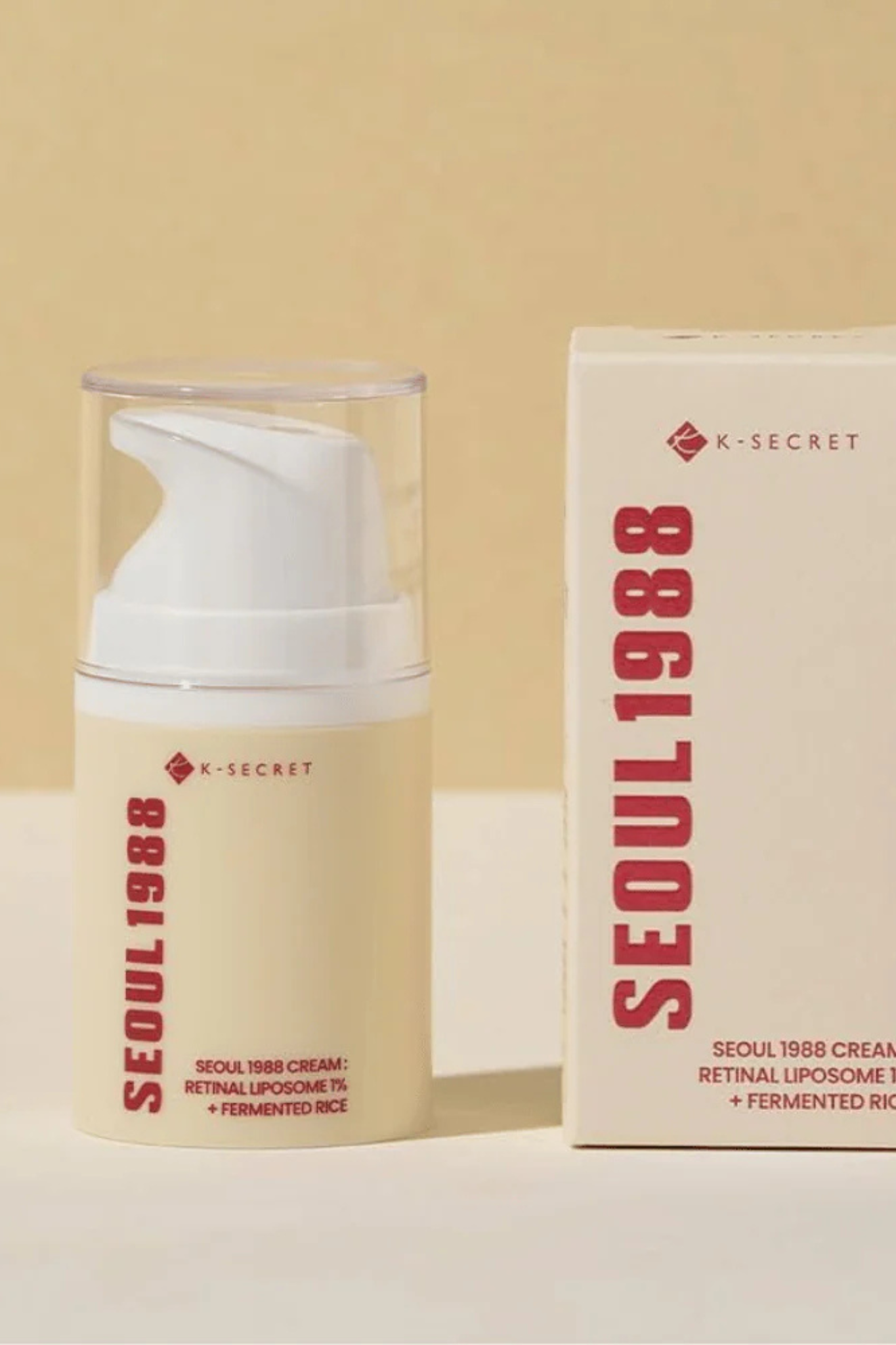 CREAM: RETINAL LIPOSOME 1% + FERMENTED RICE