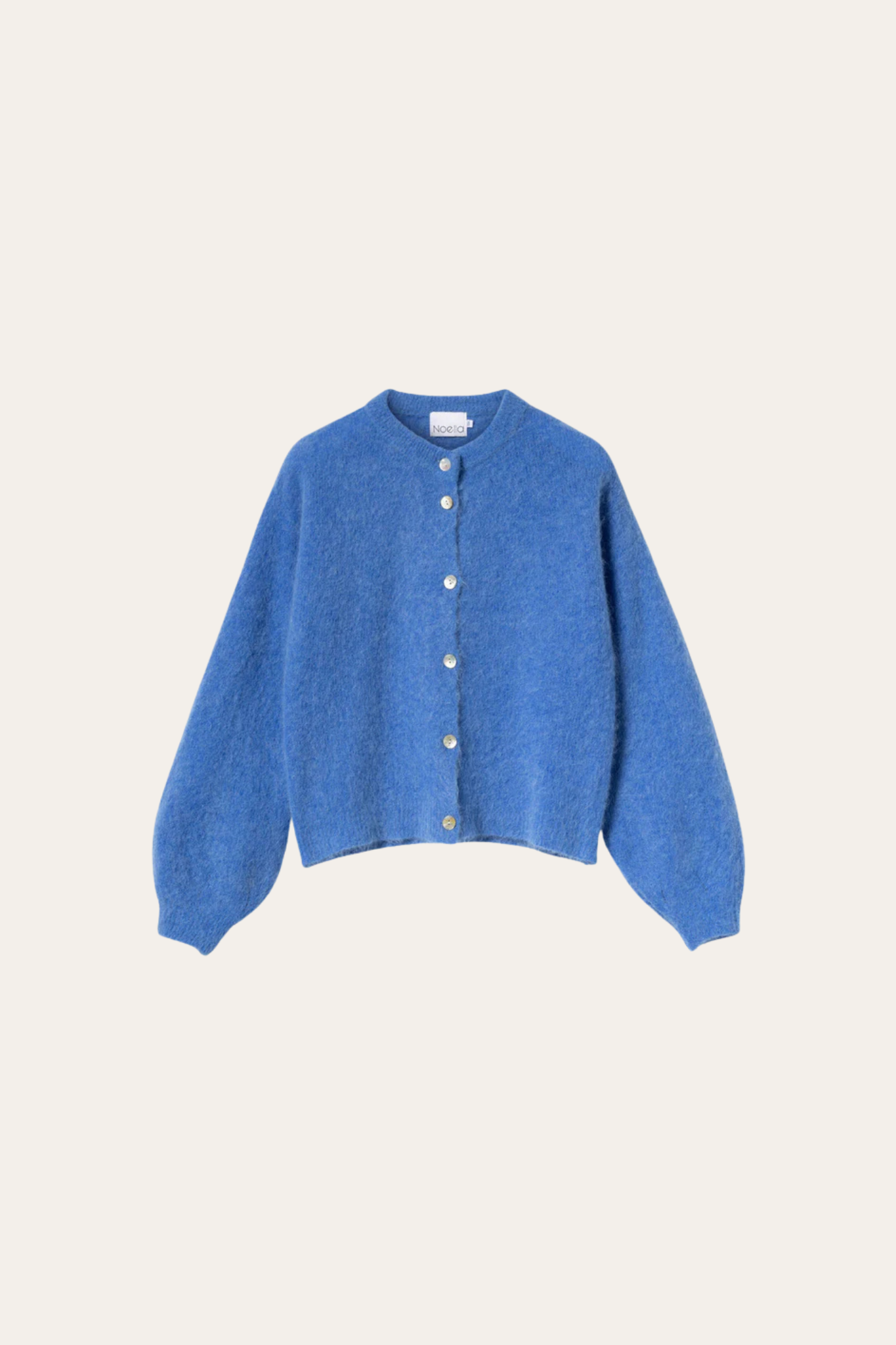 KAE KNIT CARDIGAN - DOVE BLUE