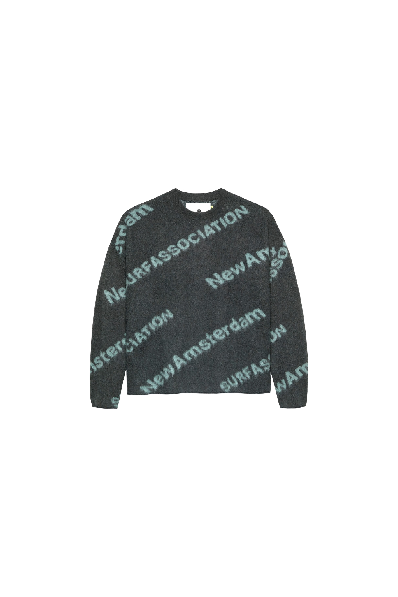 JACQUARD KNIT - GREEN/TEAL