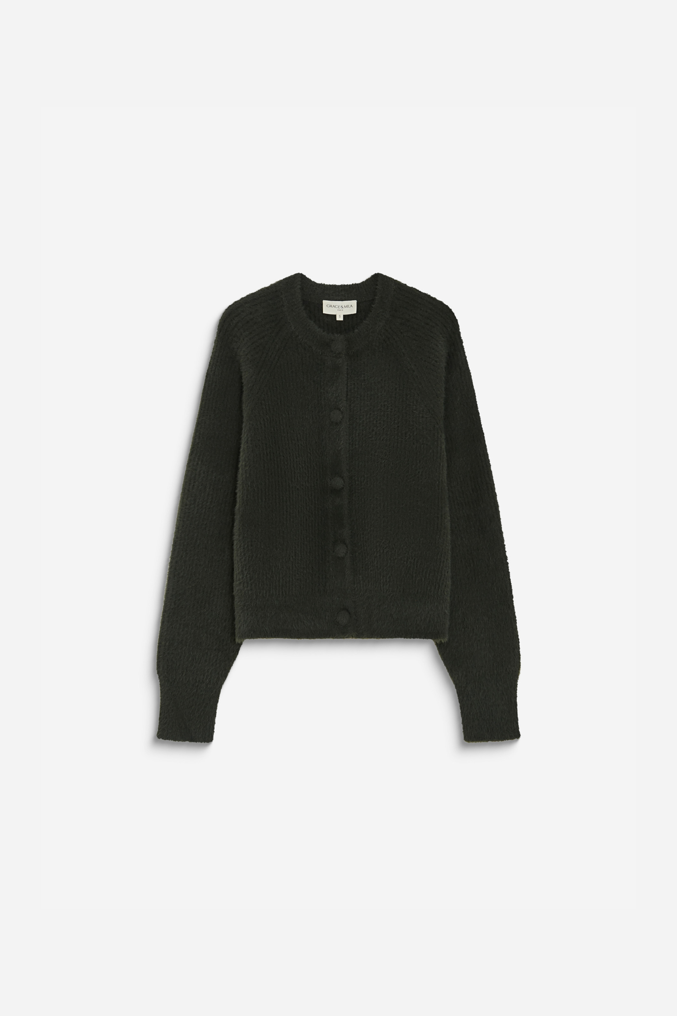ALERON CARDIGAN - KHAKI