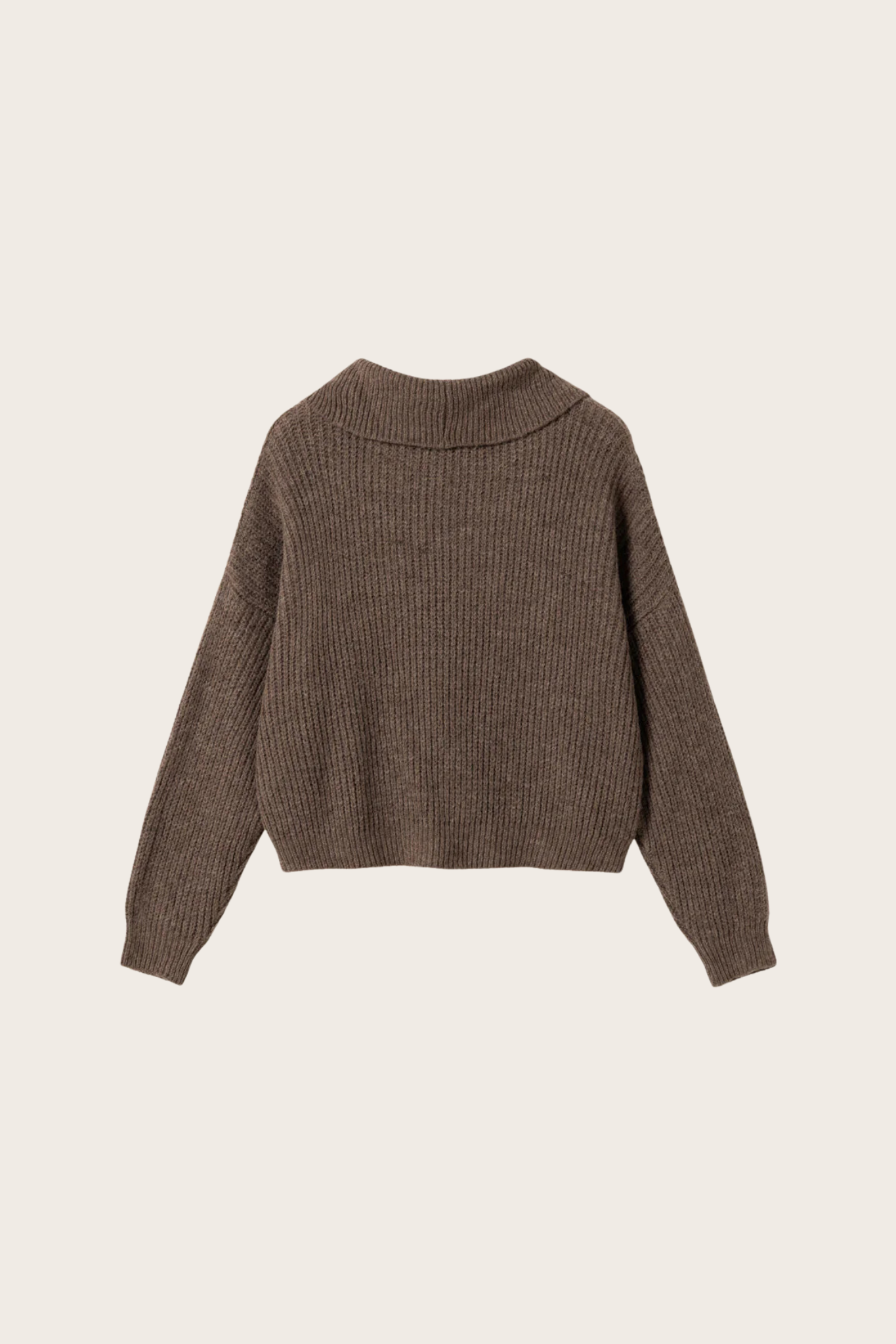 LESIA KNIT - TIMBER WOLF MELANGE