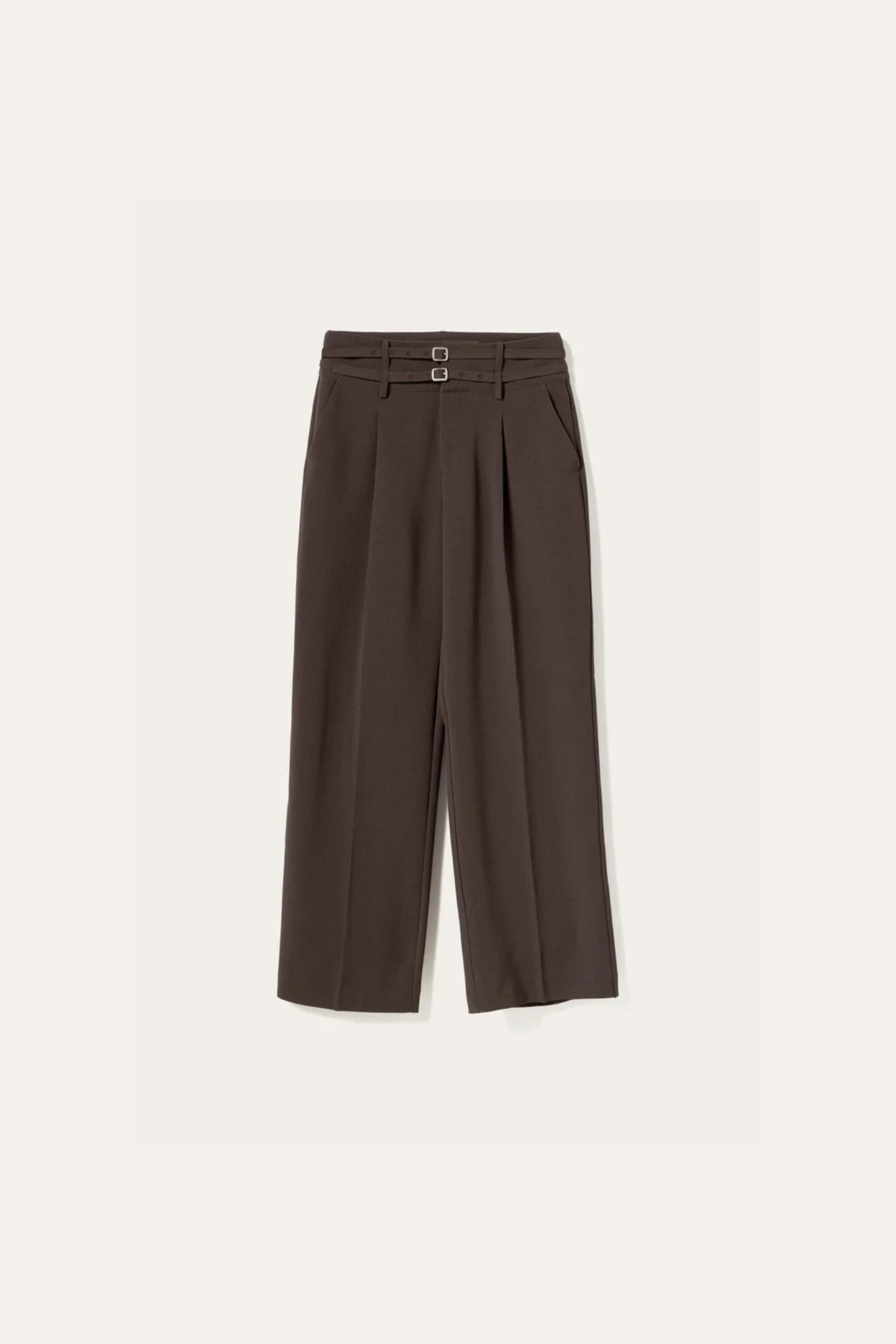 DARRYL HW PANTS - CHOCOLATE