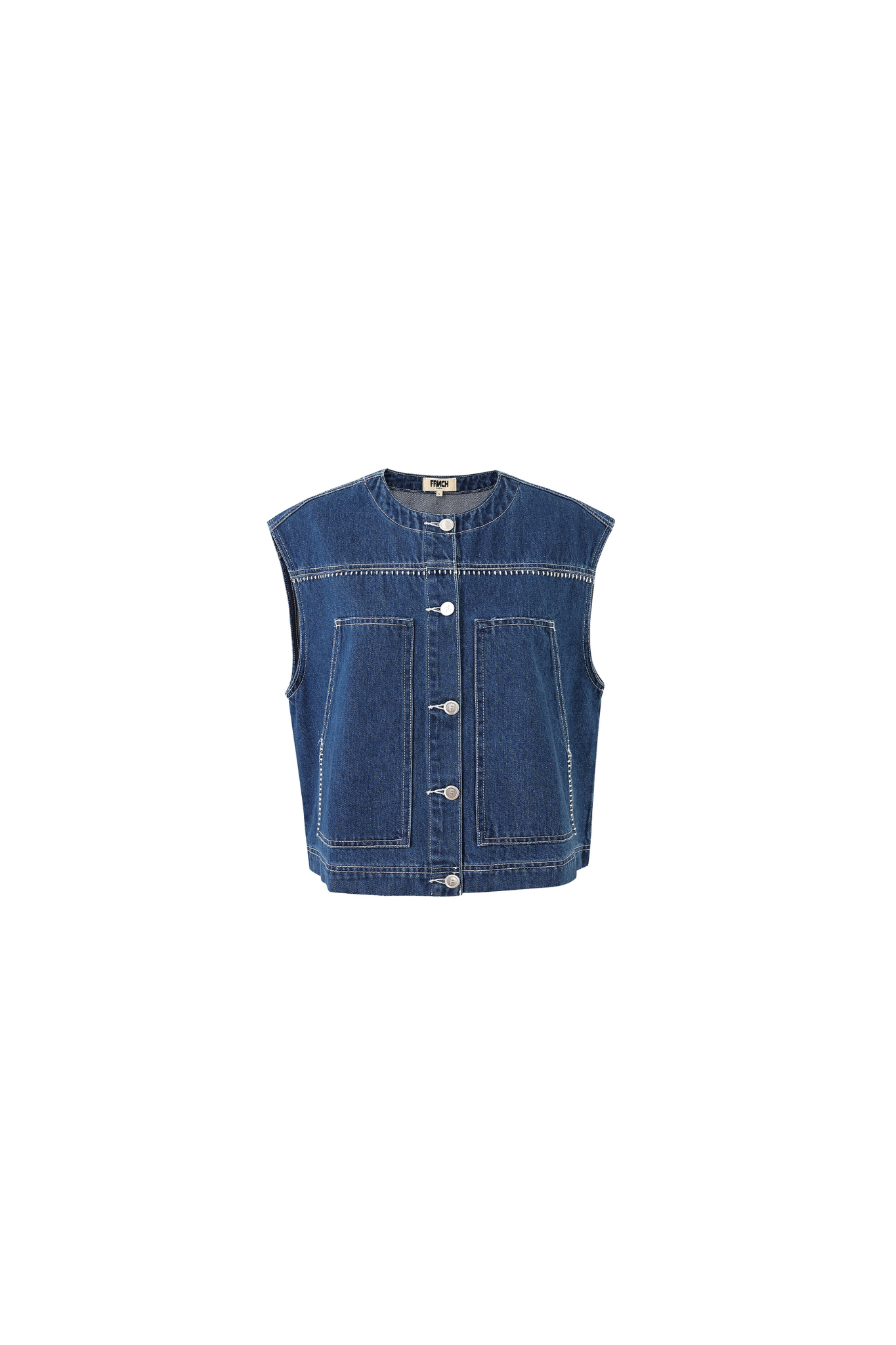 VICTORY VEST - BLUE JEAN