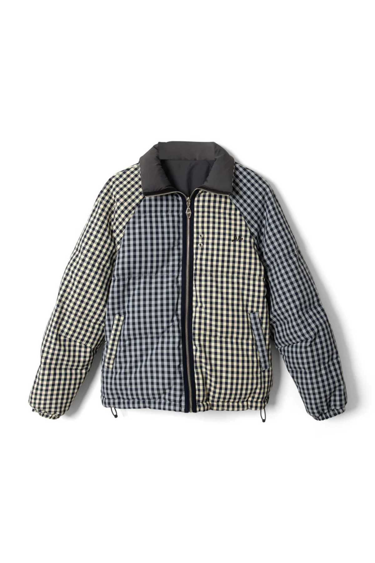 OMKEERBARE OPAL PUFFER - MIX GINGHAM