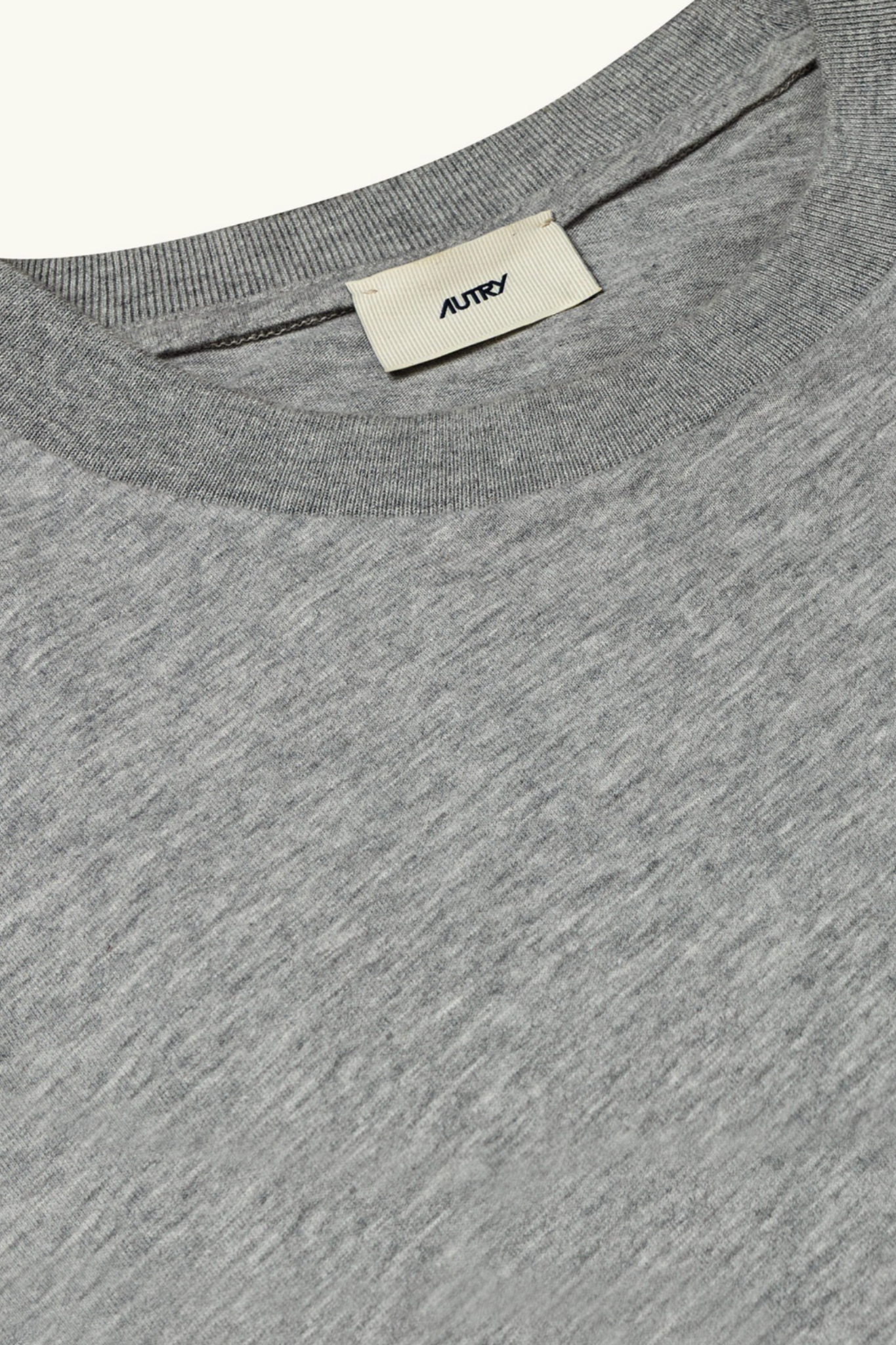 FLAGS BACK GRPHIC T-SHIRT - COTTON DK MEL
