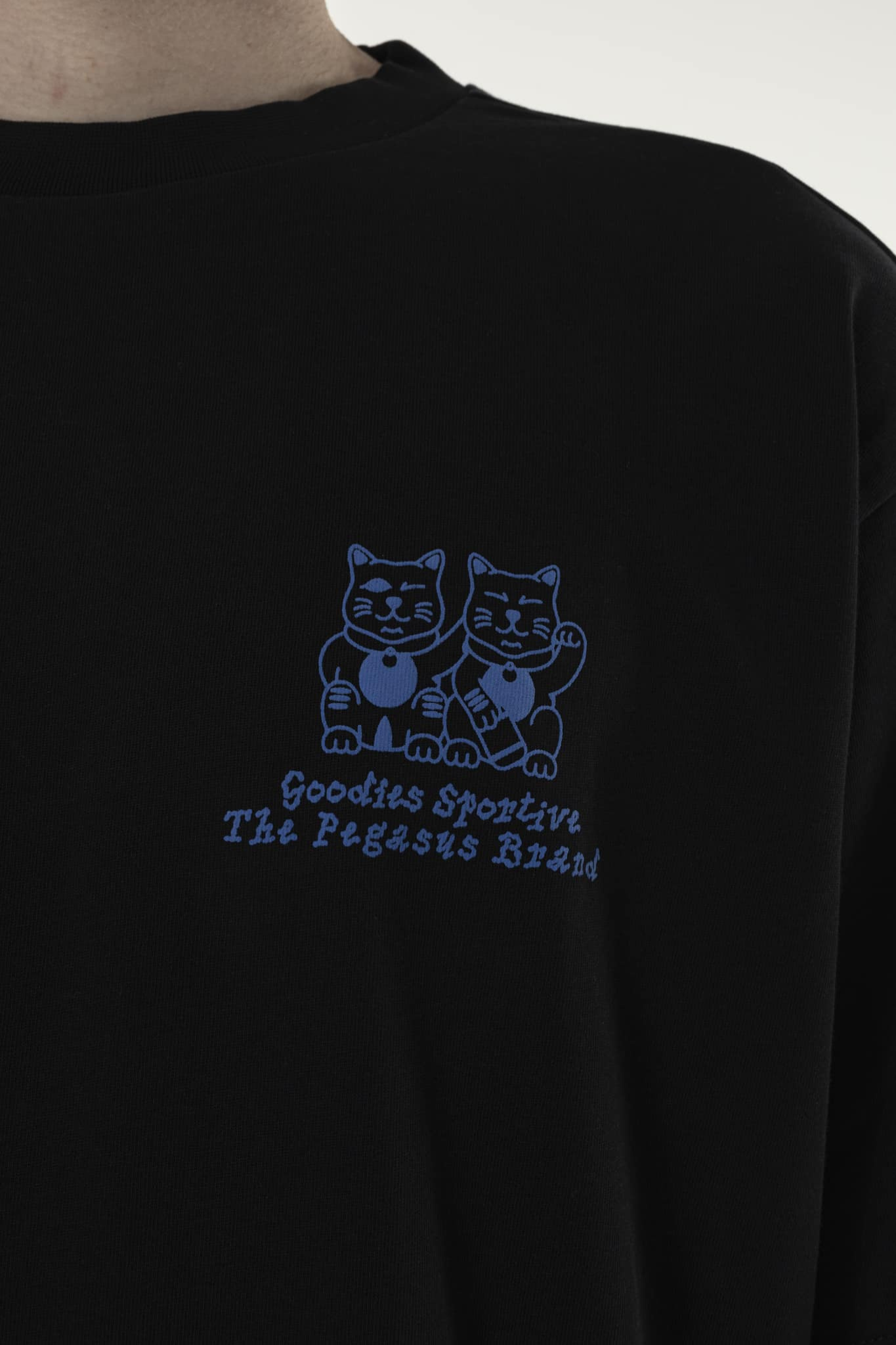 CATS T-SHIRT - BLACK