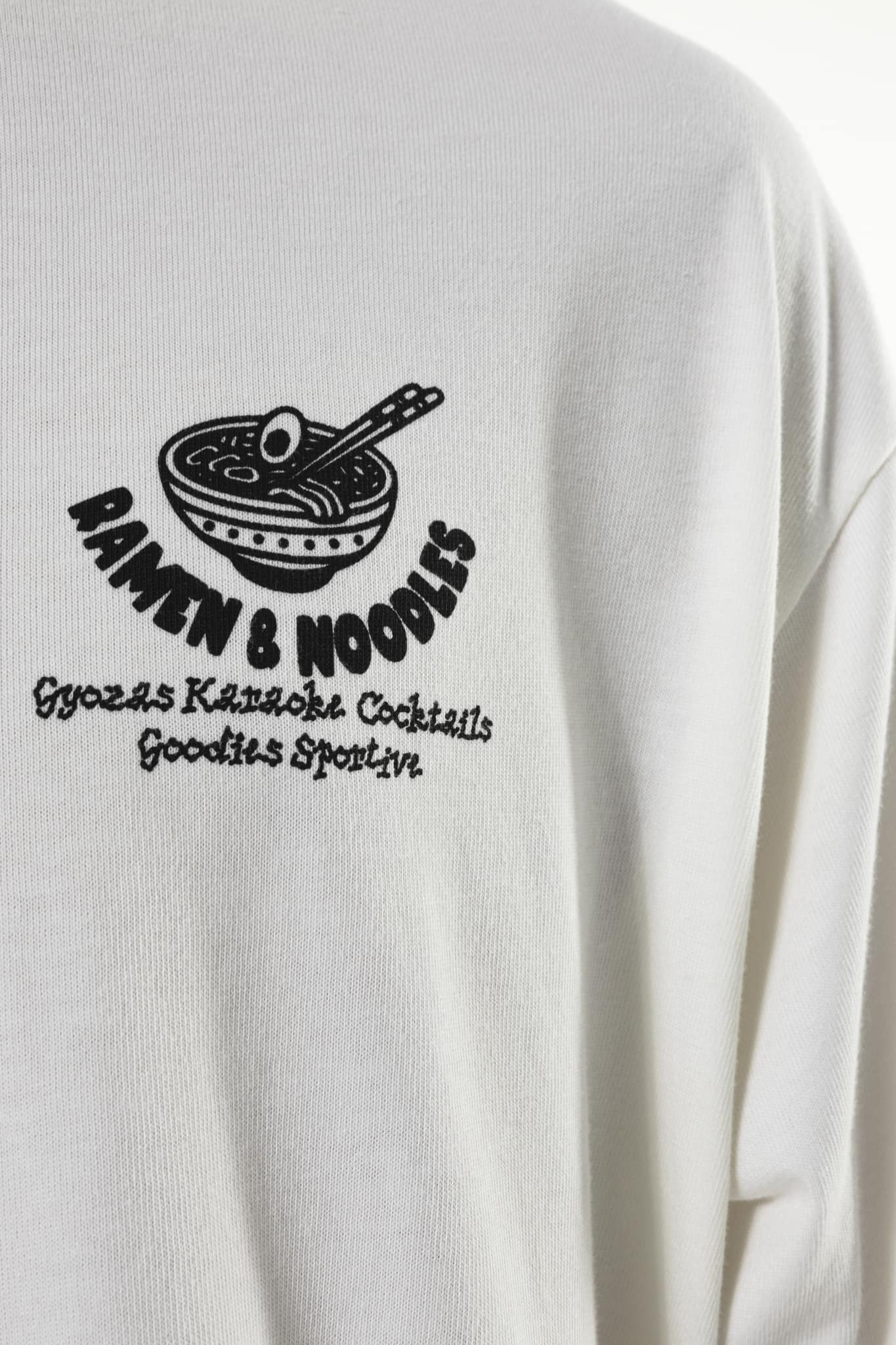 NOODLES T-SHIRT - WHITE