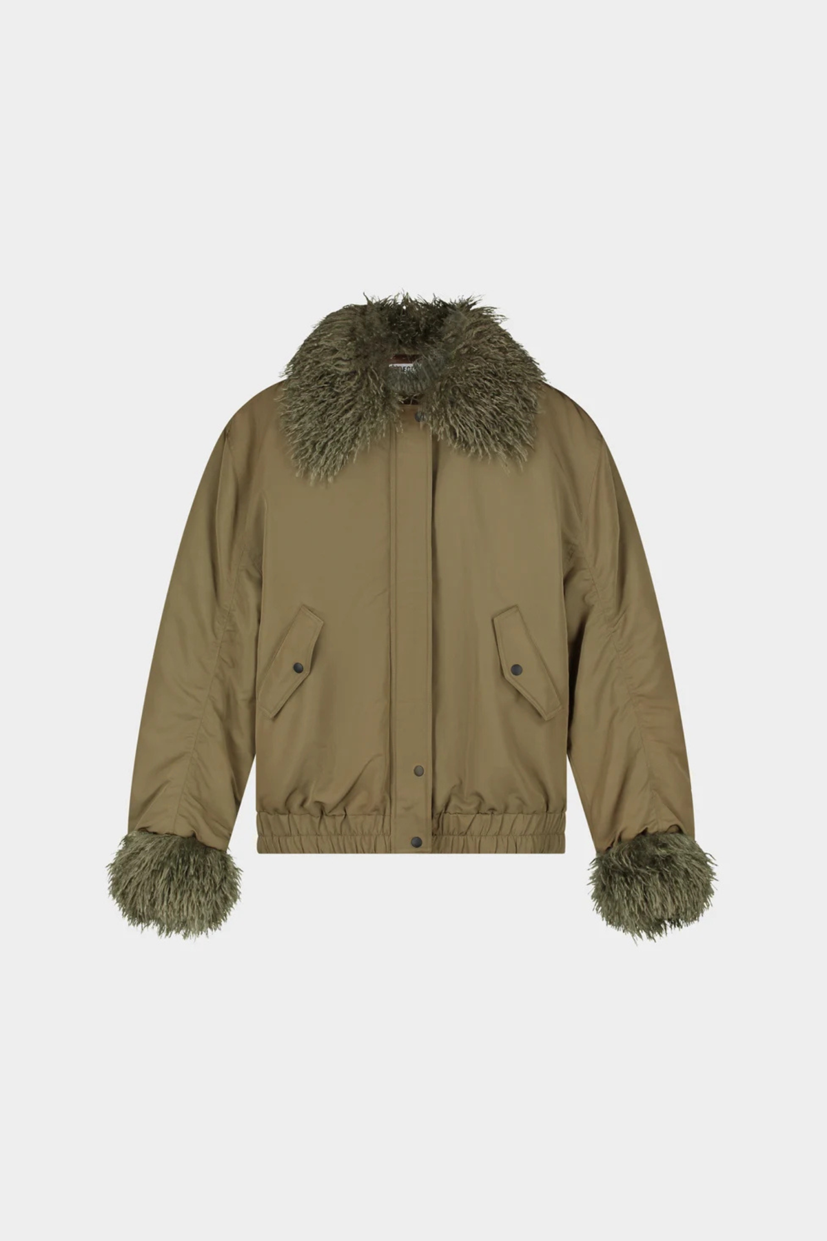 NORA BOMBER JACKET - GREEN