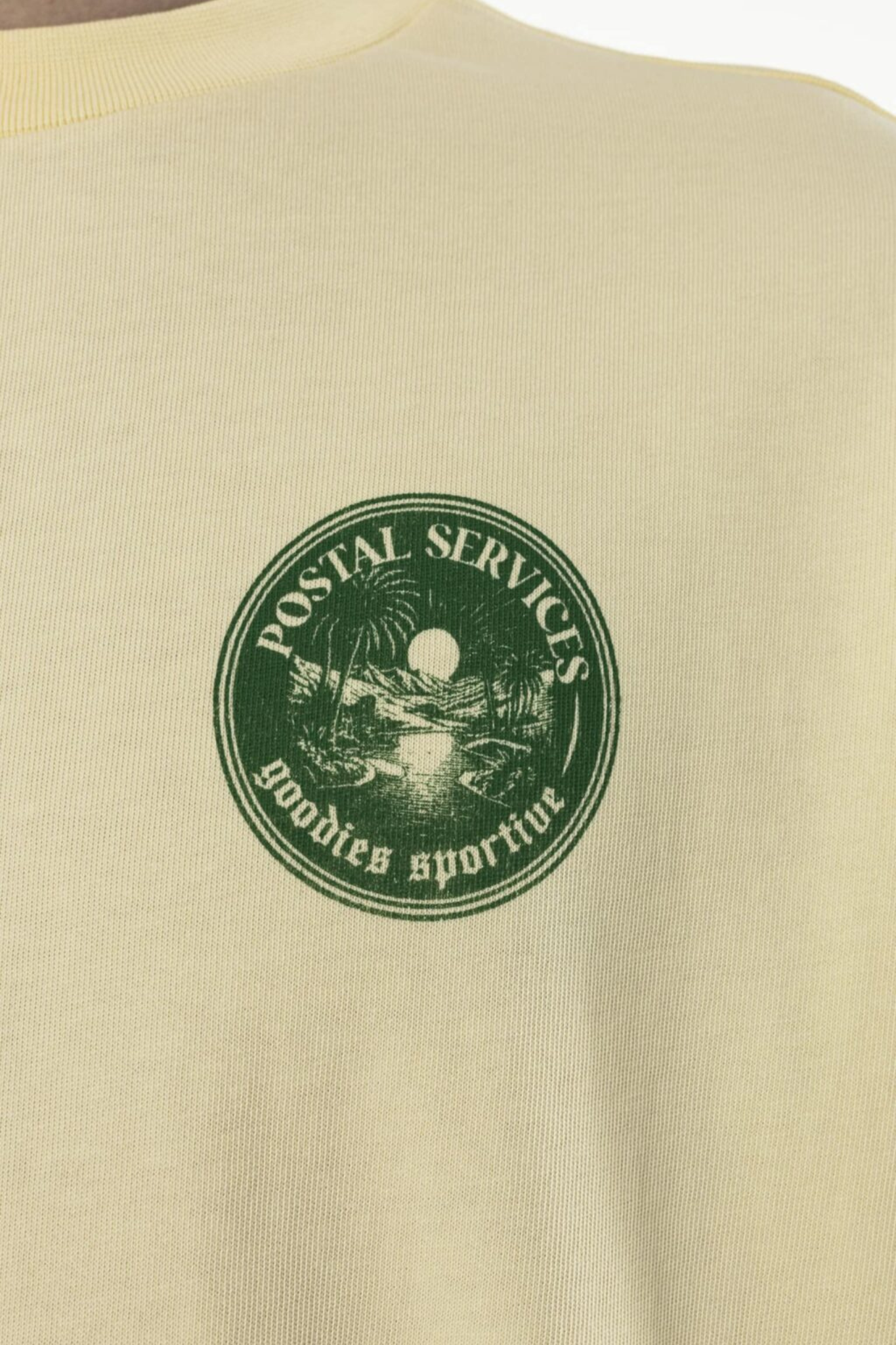 VINTAGE POSTAL SERVICE T-SHIRT - BUTTER