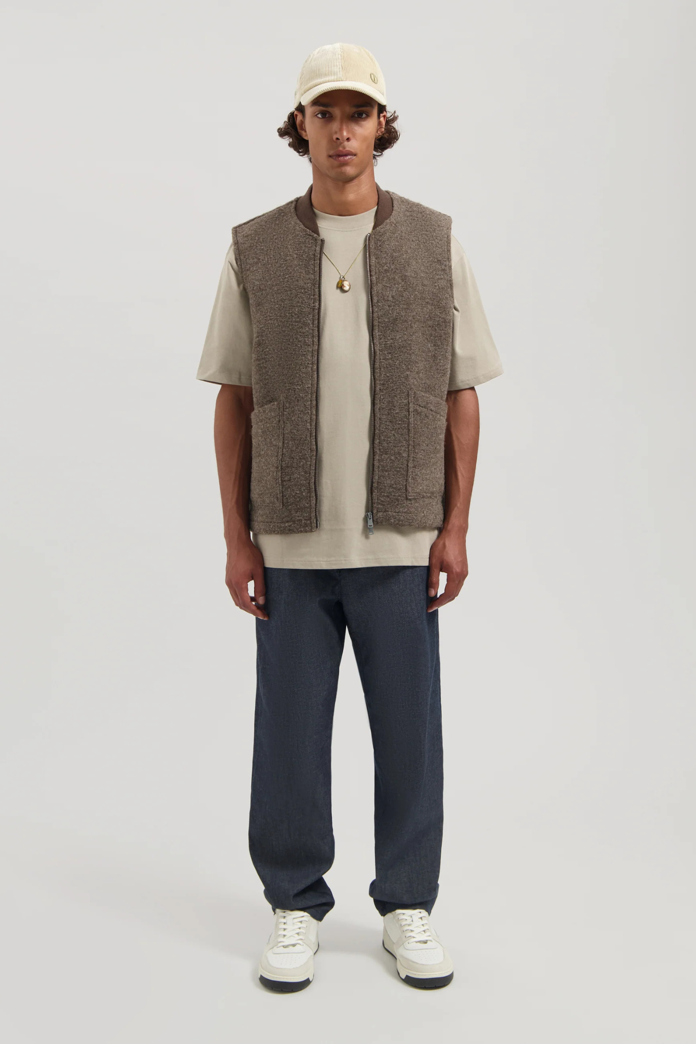 NILS GILET - VINTAGE KHAKI