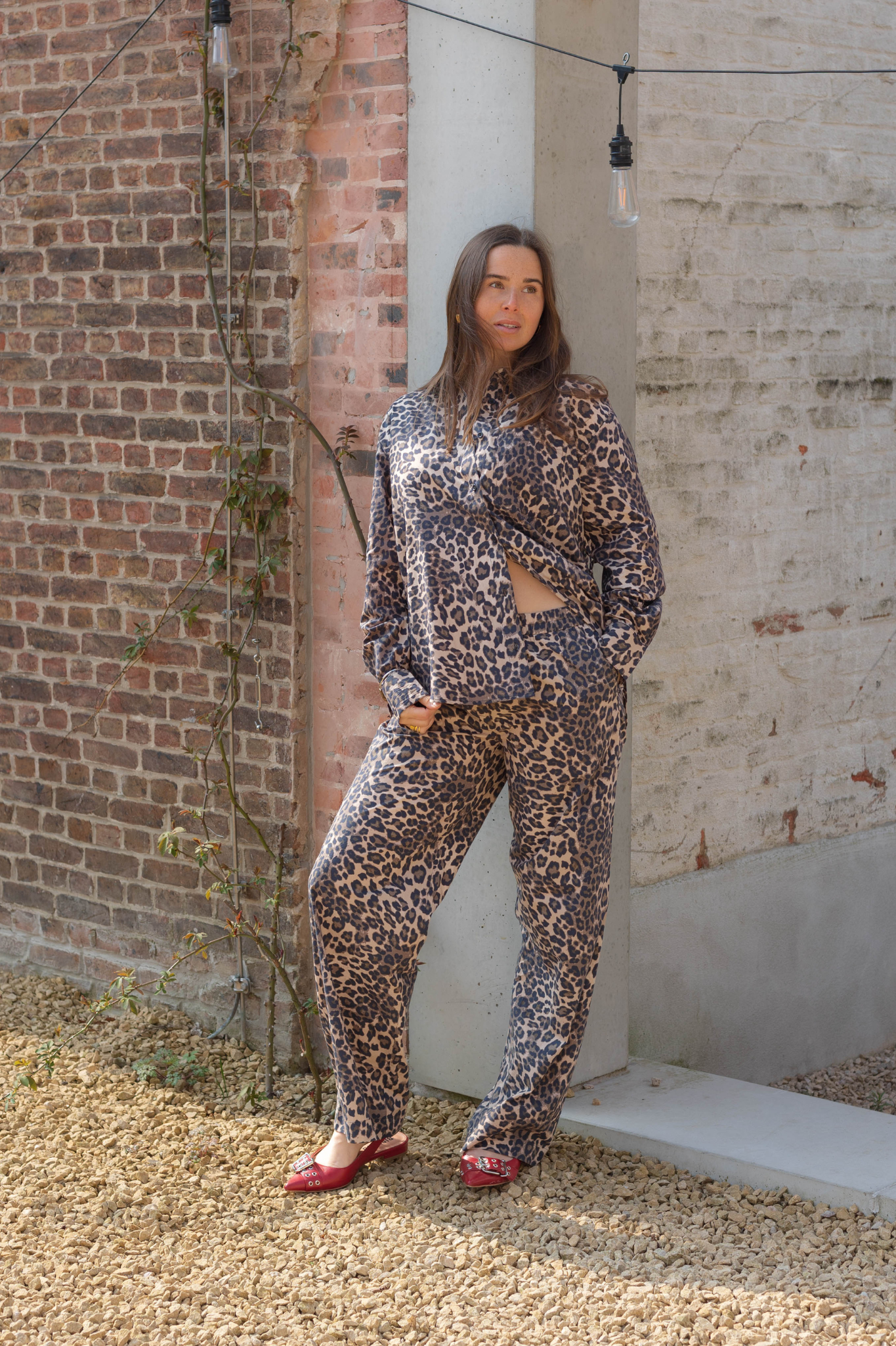 MOOD PRINT PANTS - LEO