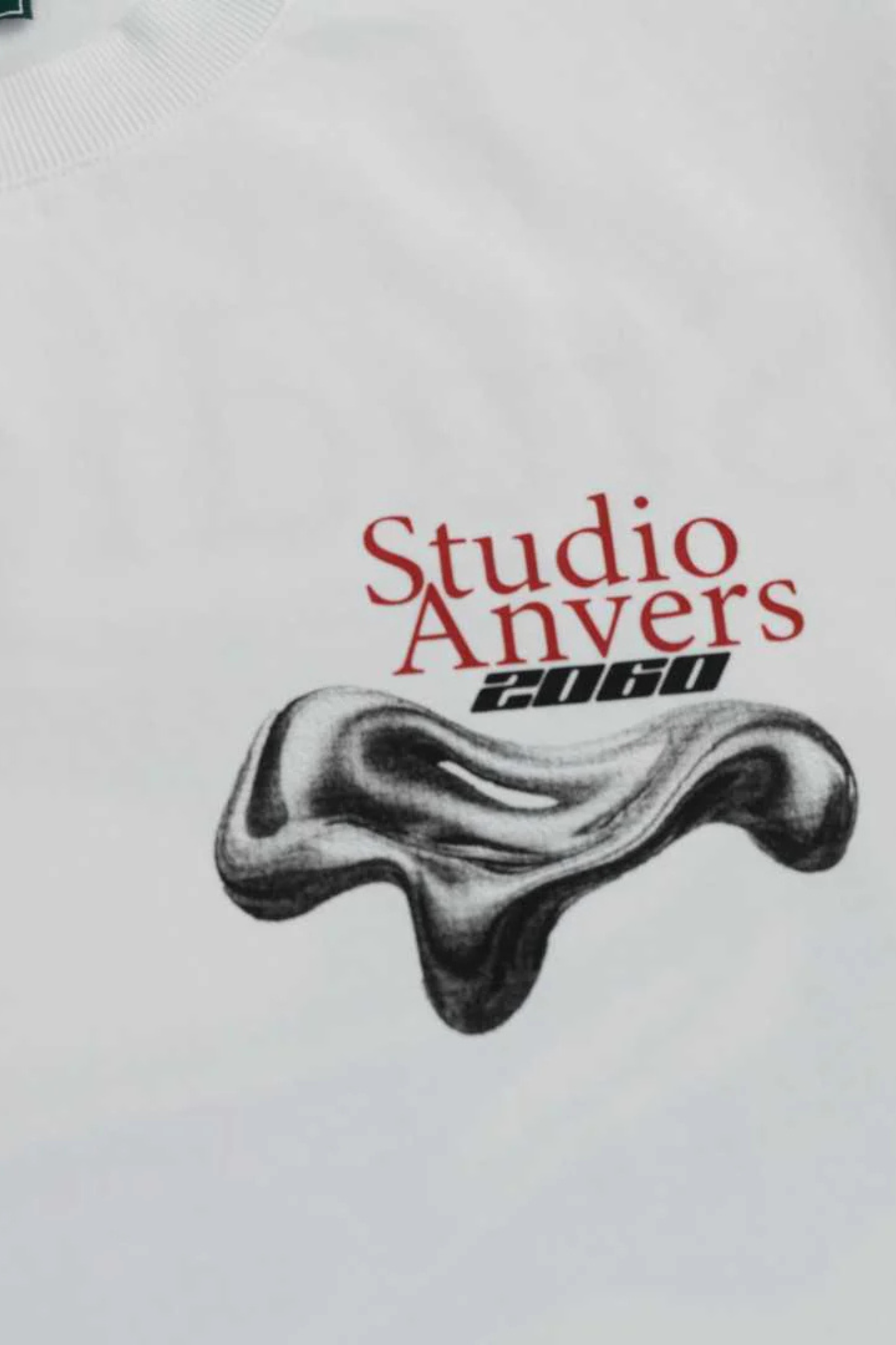 CHROME WAVES T-SHIRT - WHITE