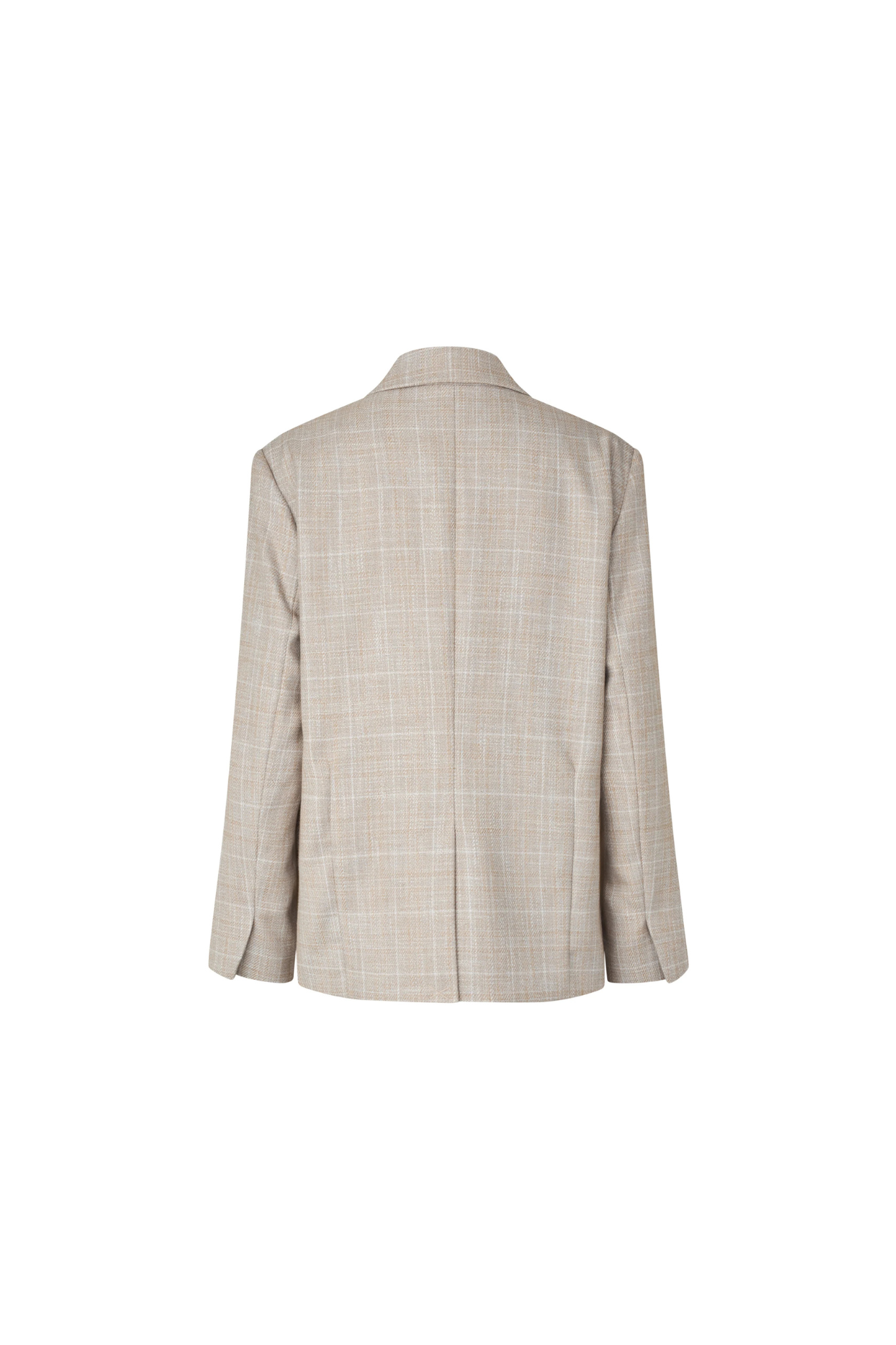 HOWLA LASLO BLAZER - BEIGE CHECK