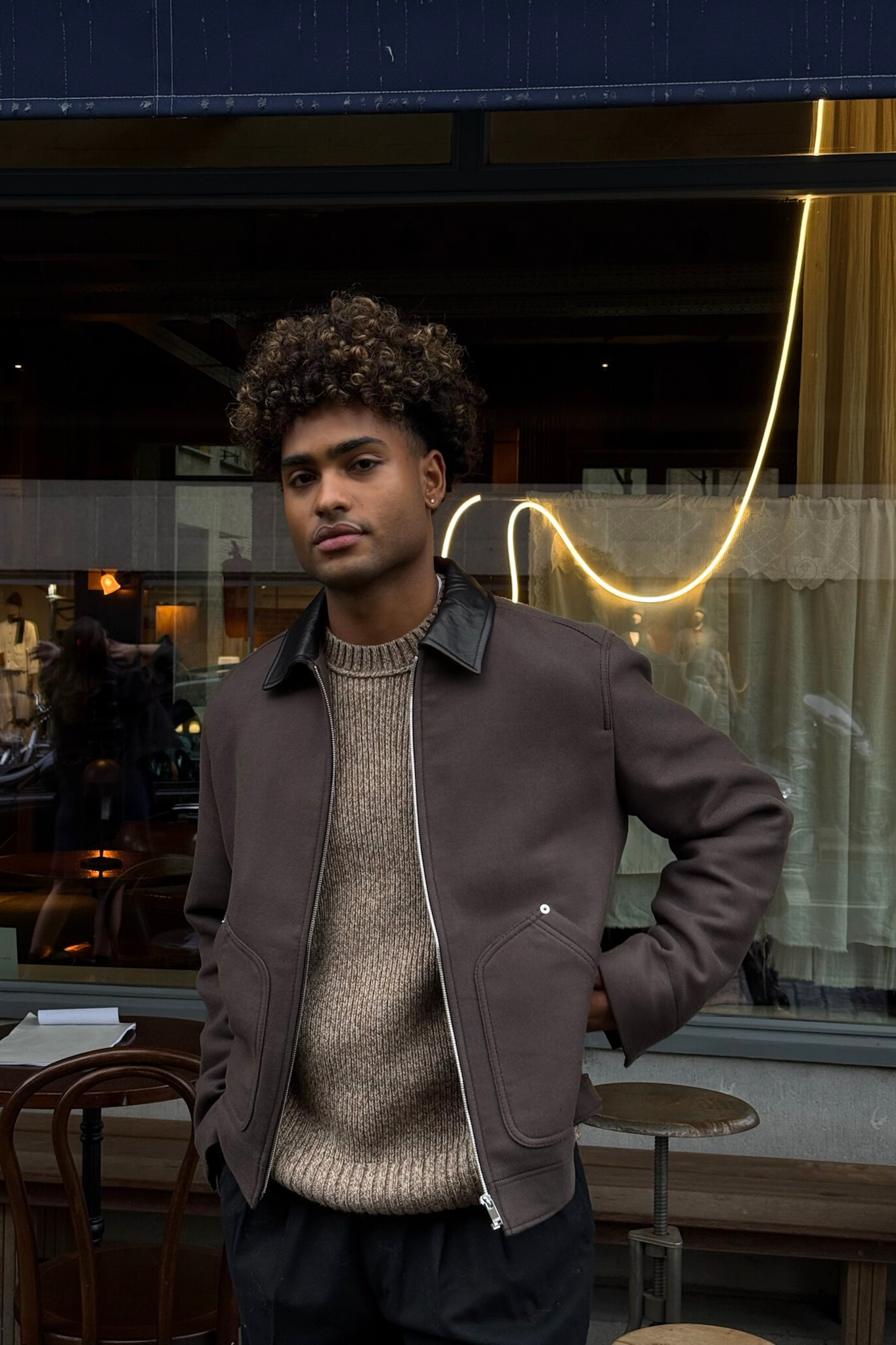 RIKALO JACKETS - BROWN