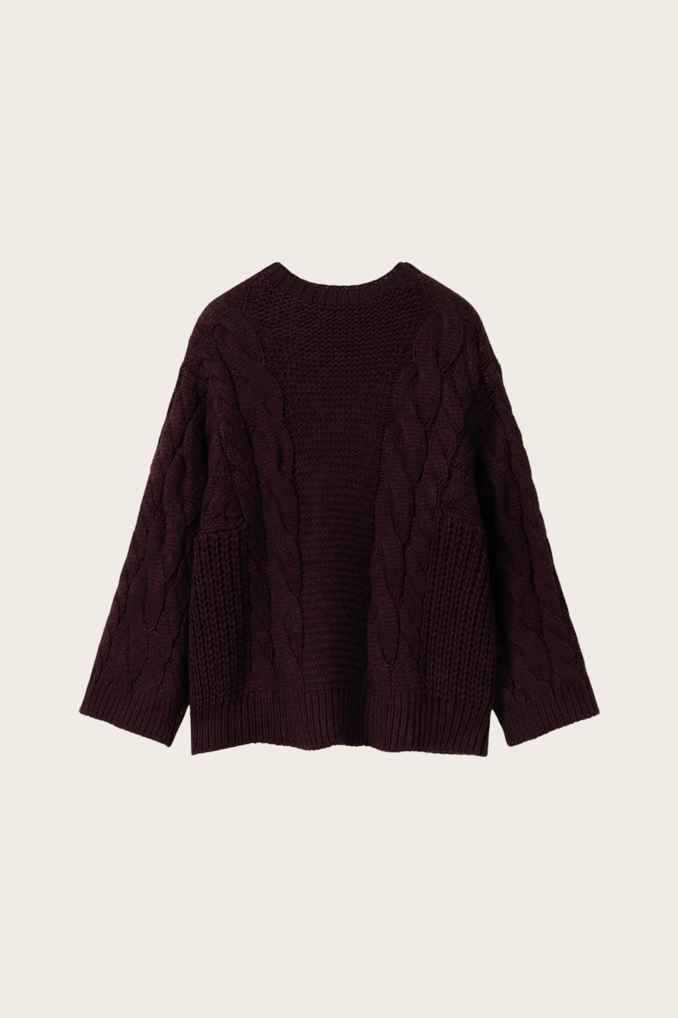 LISBETH KNIT - BORDEAUX