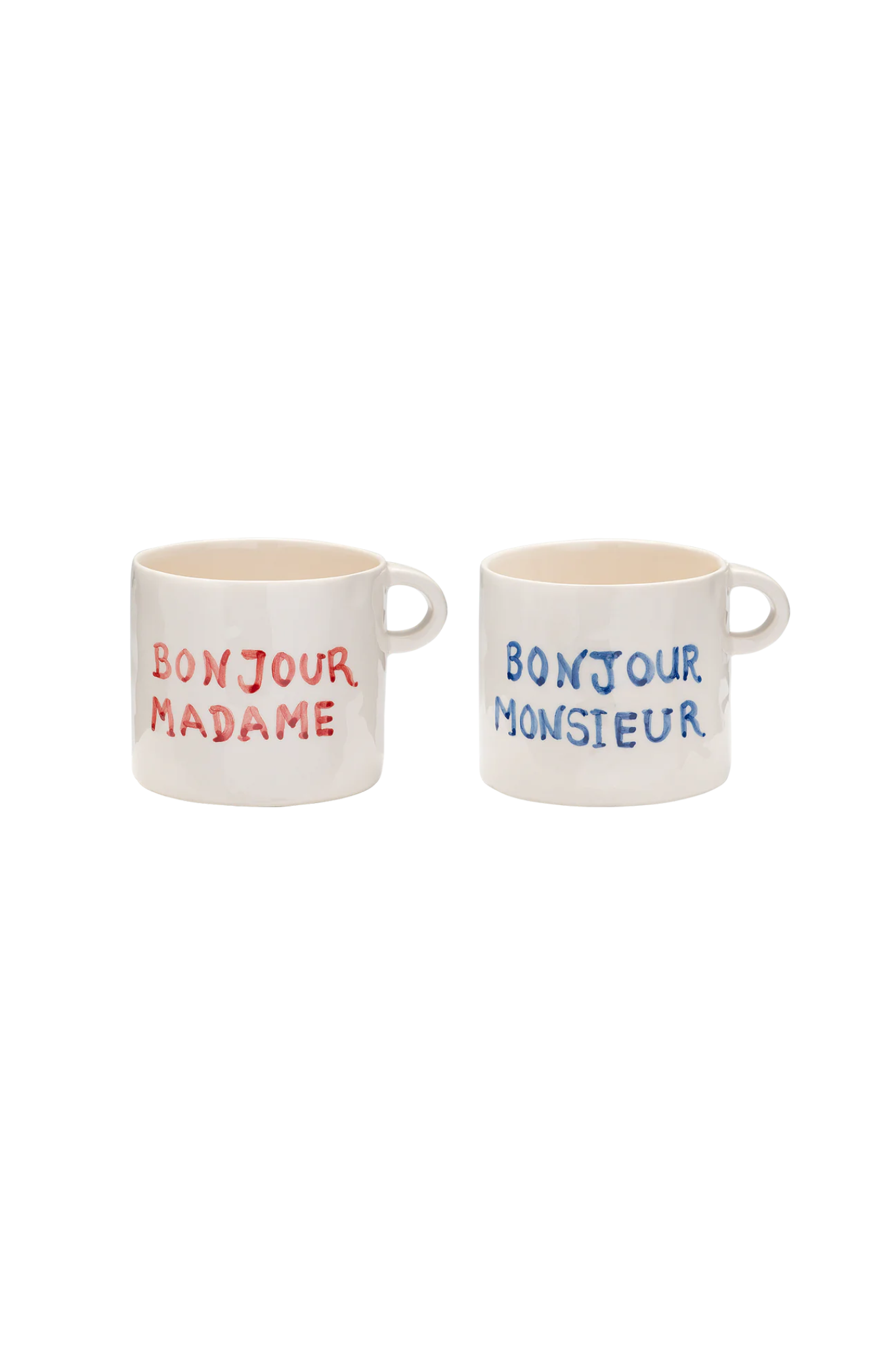 BONJOUR MUG SET OF 2