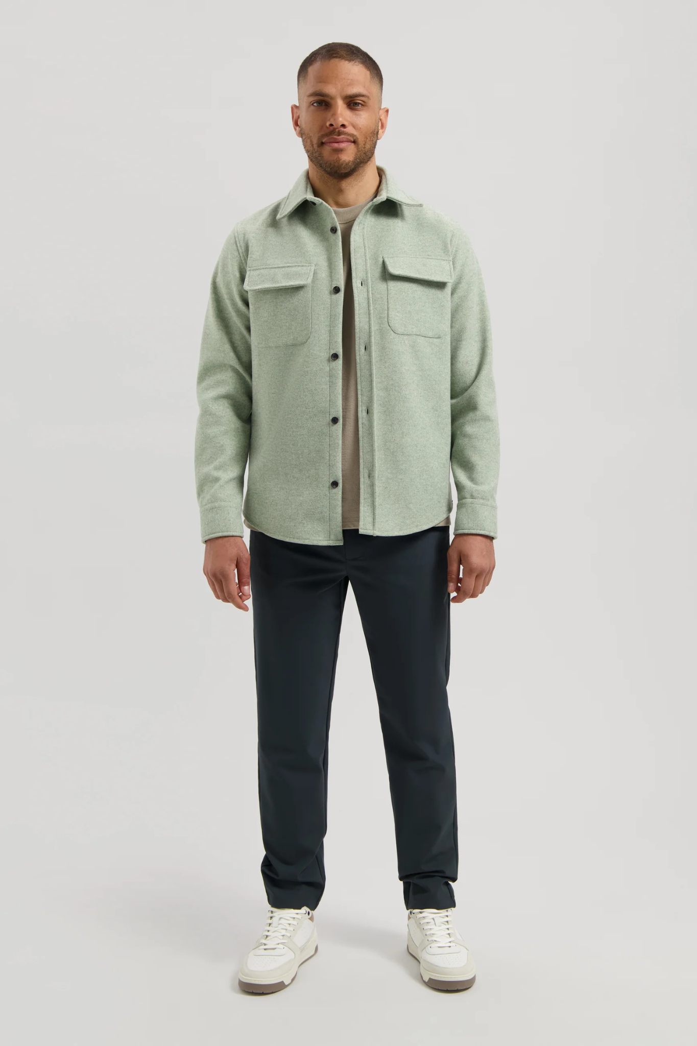 ULRIK OVERSHIRT - MALLARD GREEN