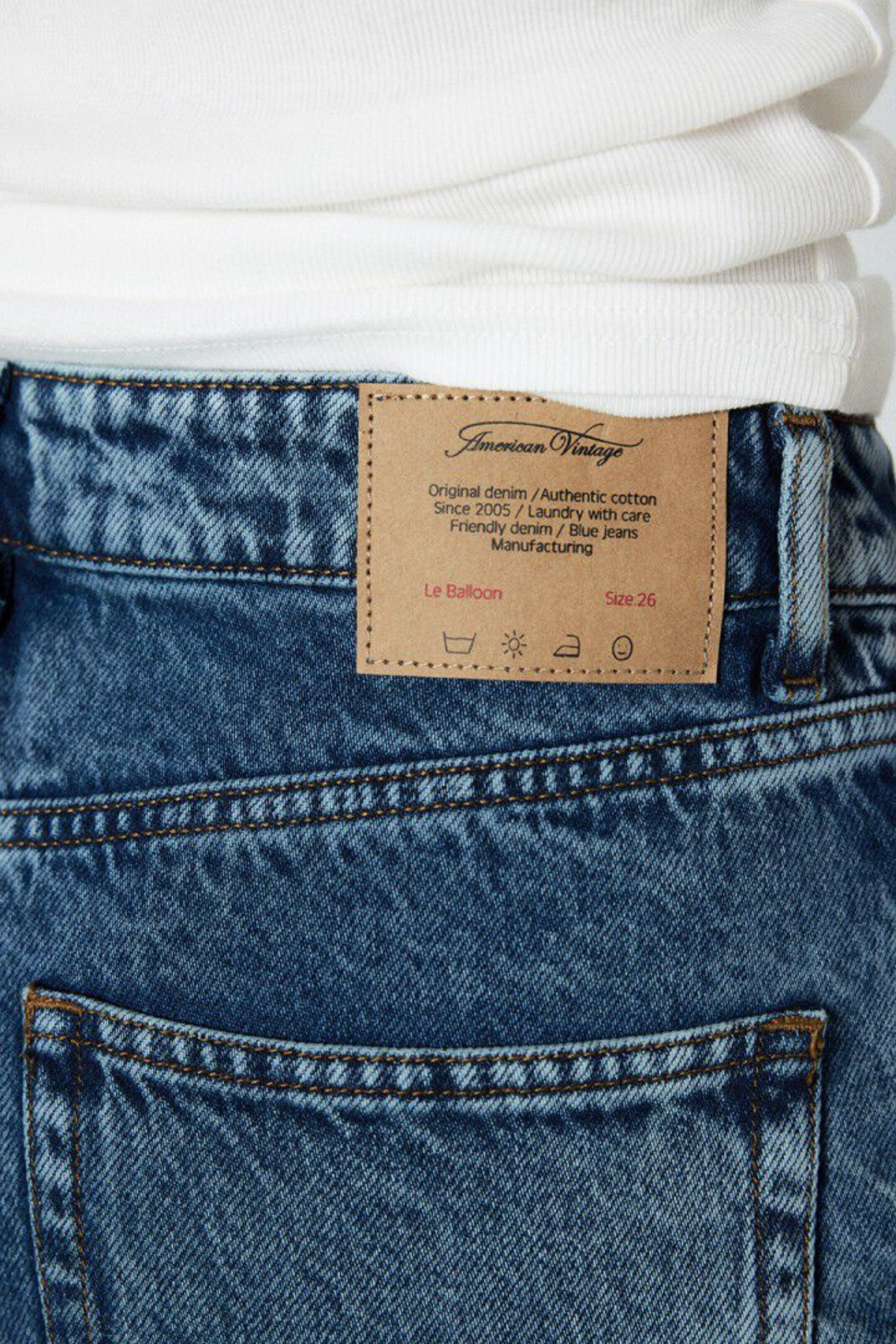 JOYBIRD-B 5 POCKETS JEANS - STONE