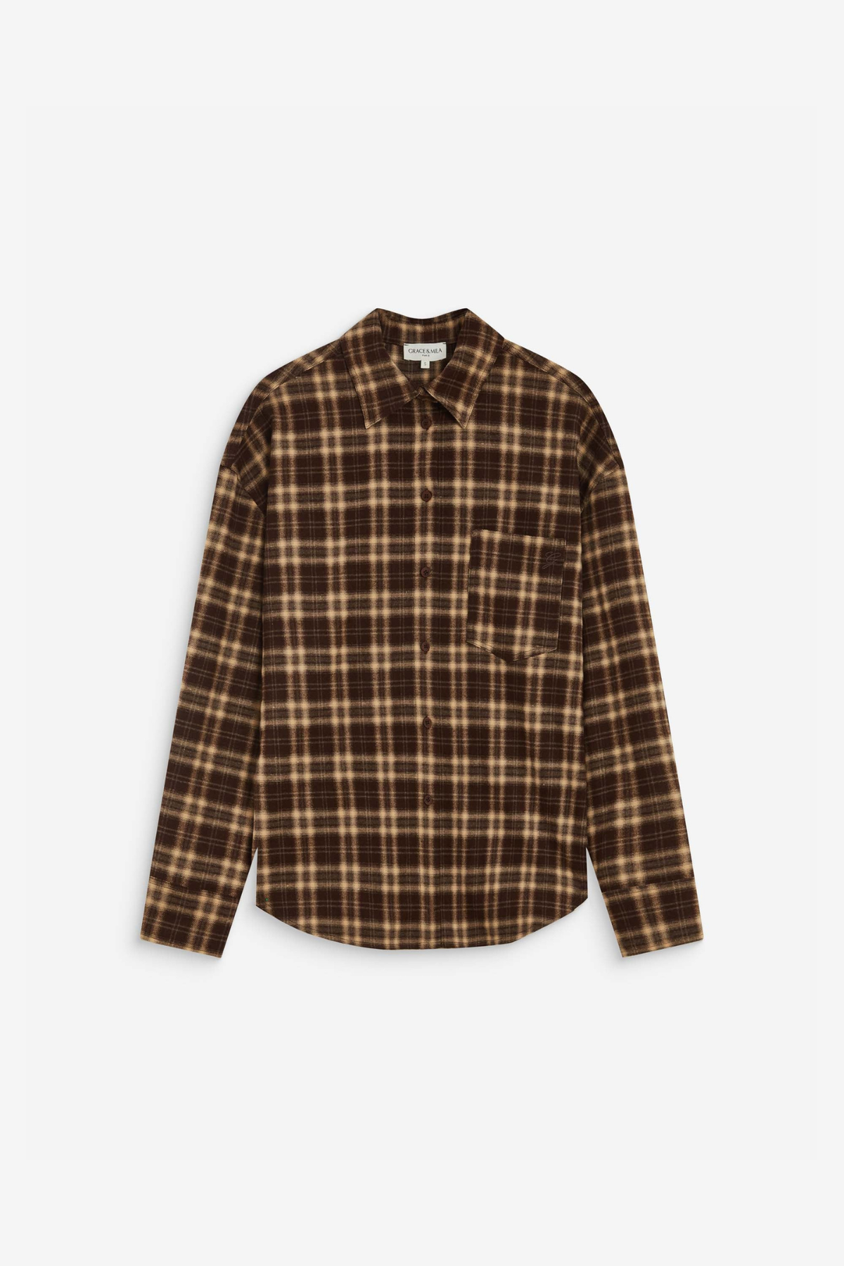 ARLETTE SHIRT - CHOCOLAT