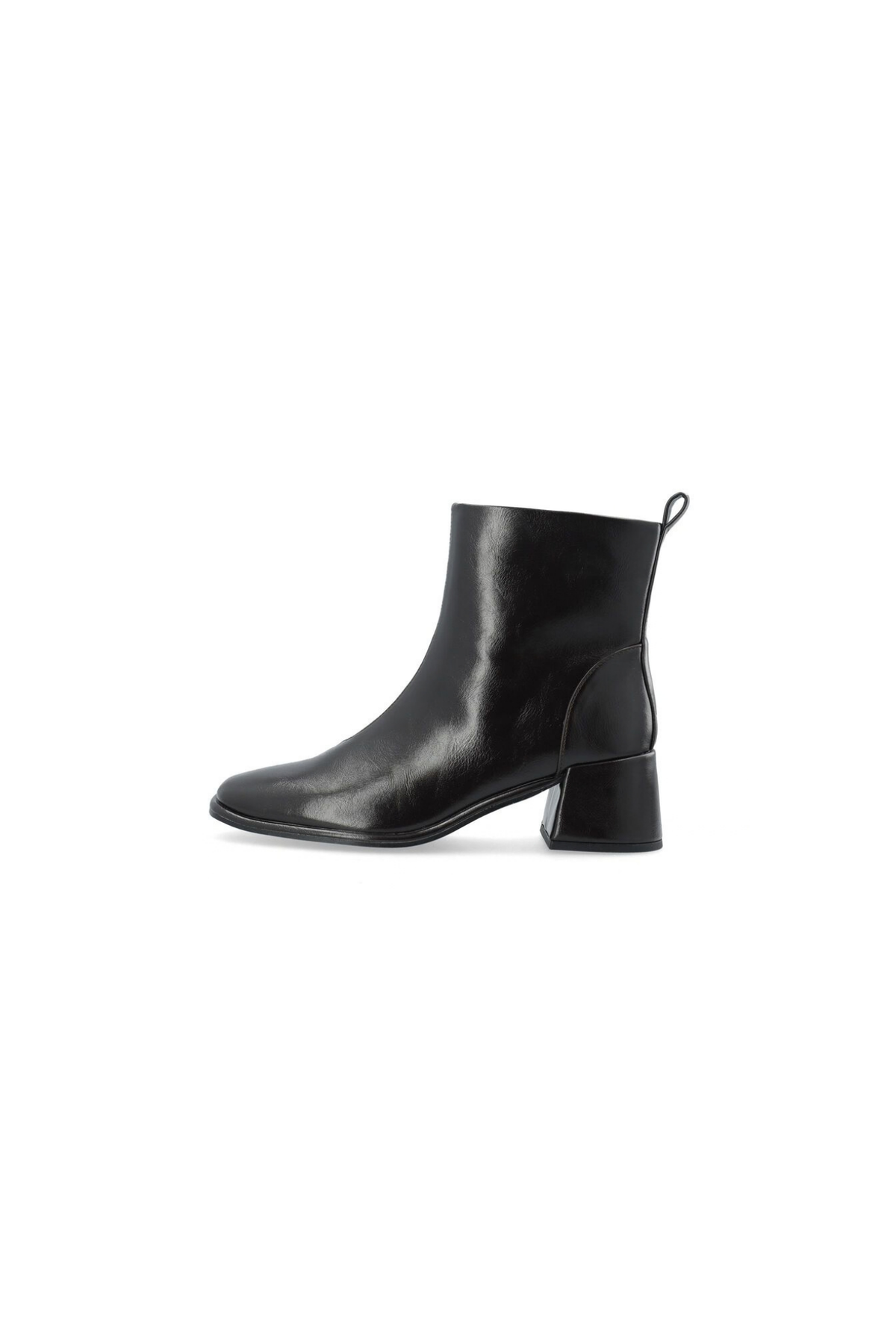 JOLANDA ANKLE ZIP BOOTS - BROWN PRATIA