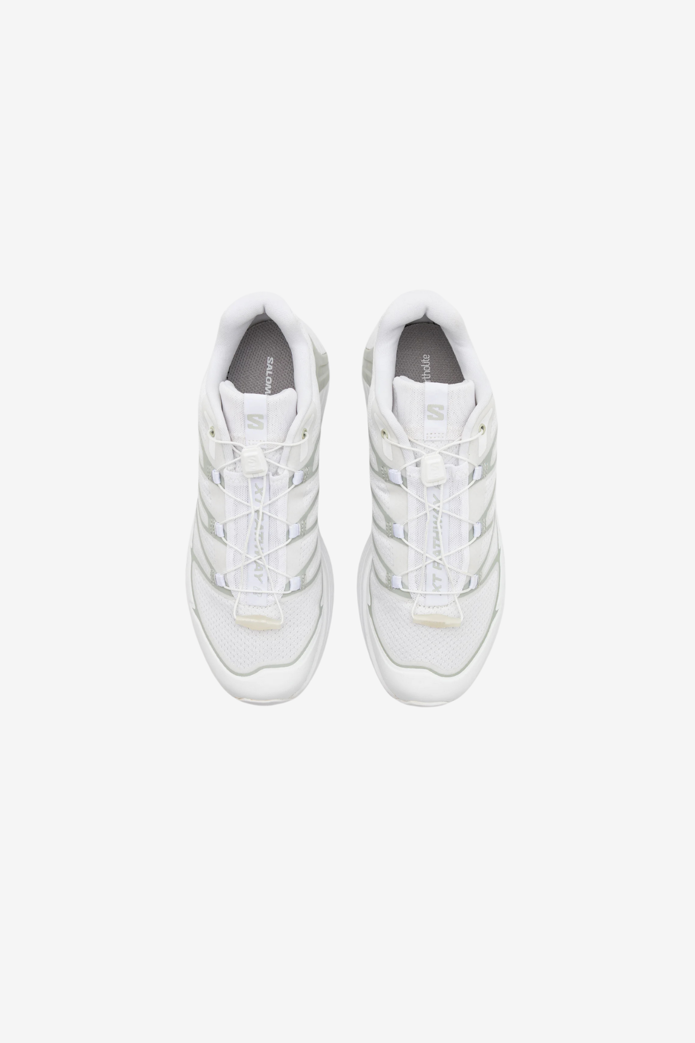 SALOMON XT-PATHWAY SNEAKERS WOMEN - WHITE/WHITE/METAL. Front view