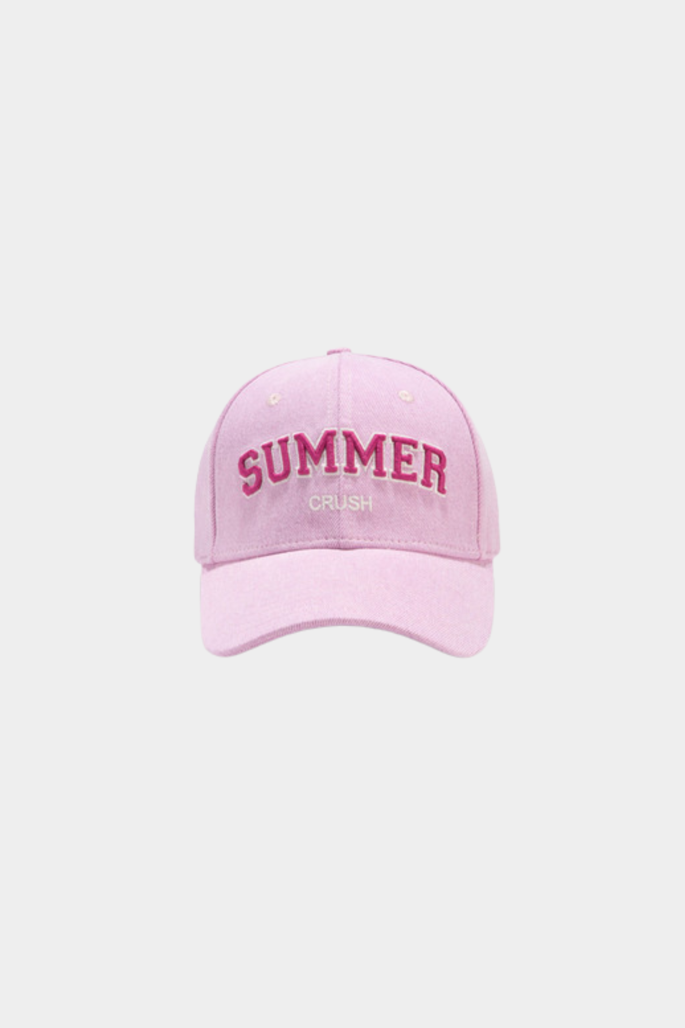 Suncoo arosa cap in pink. Front flatlay view