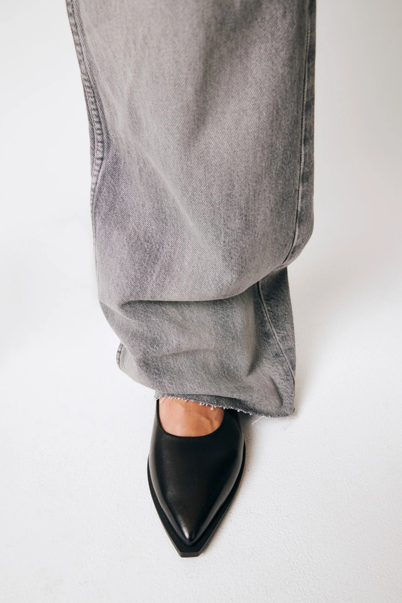 CPH416 LEATHER WOMEN SHOES - BLACK