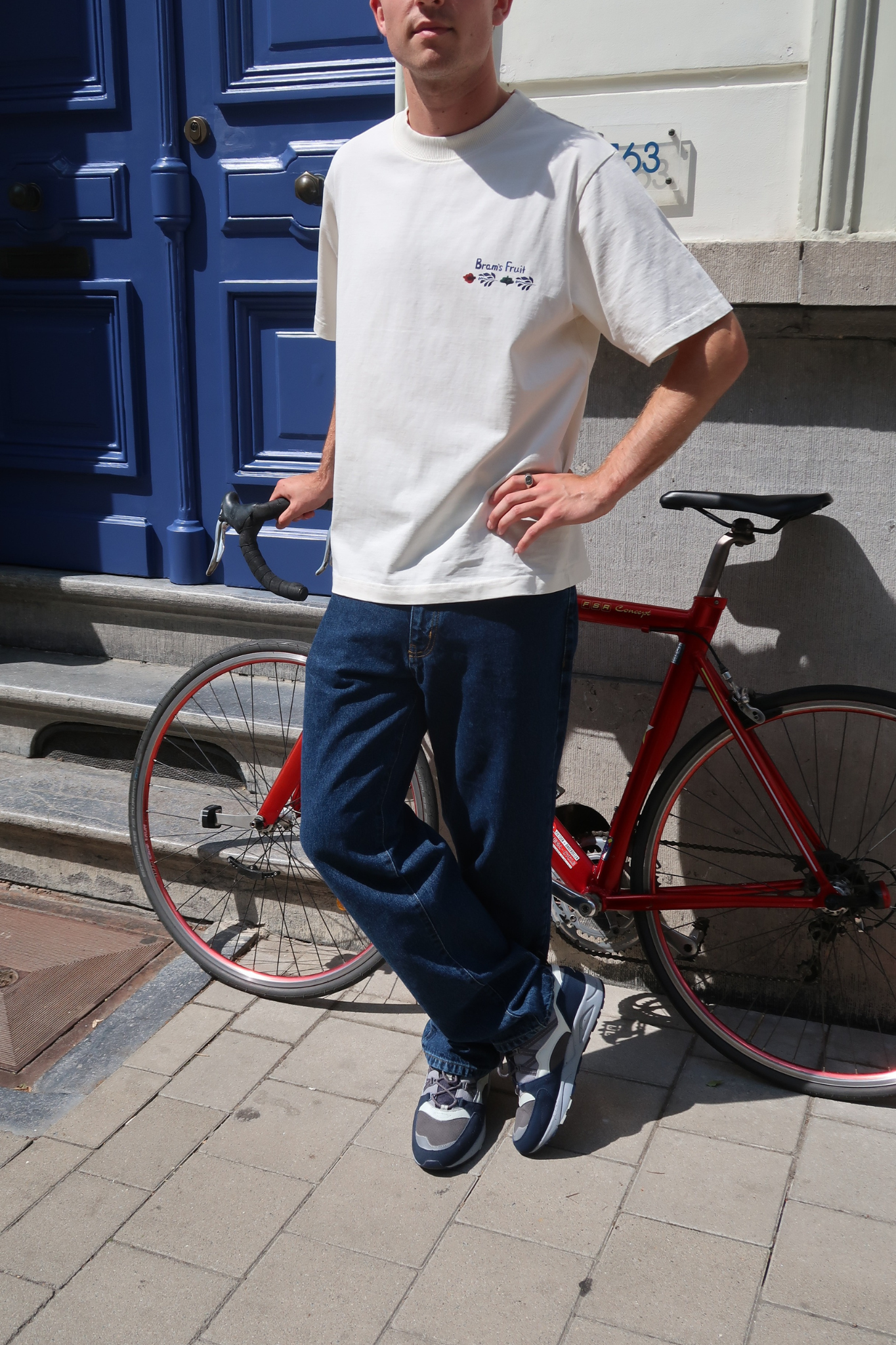 FLORA T-SHIRT - SOLID WHITE