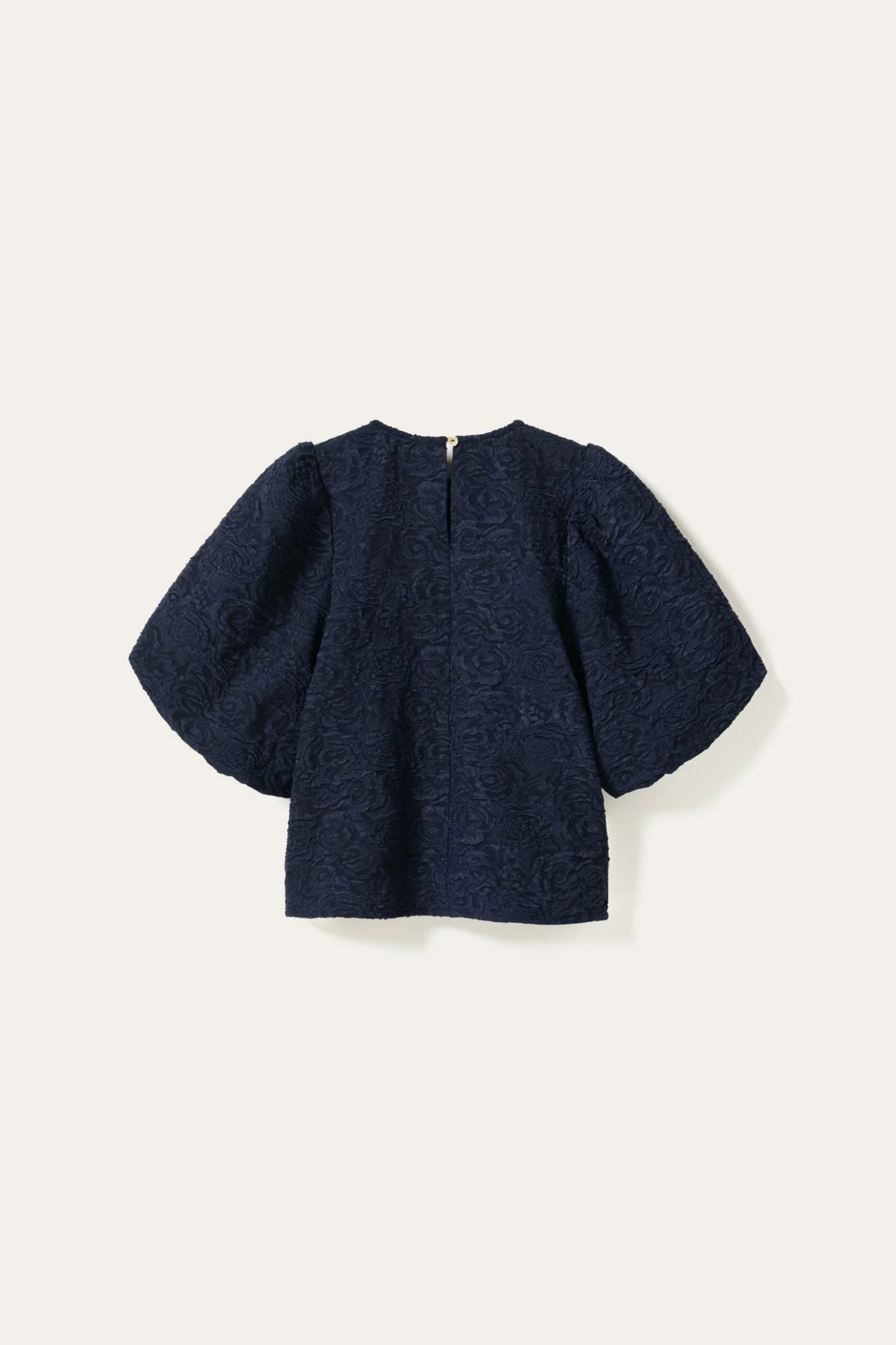 SHELLY BLOUSE - NAVY BLUE