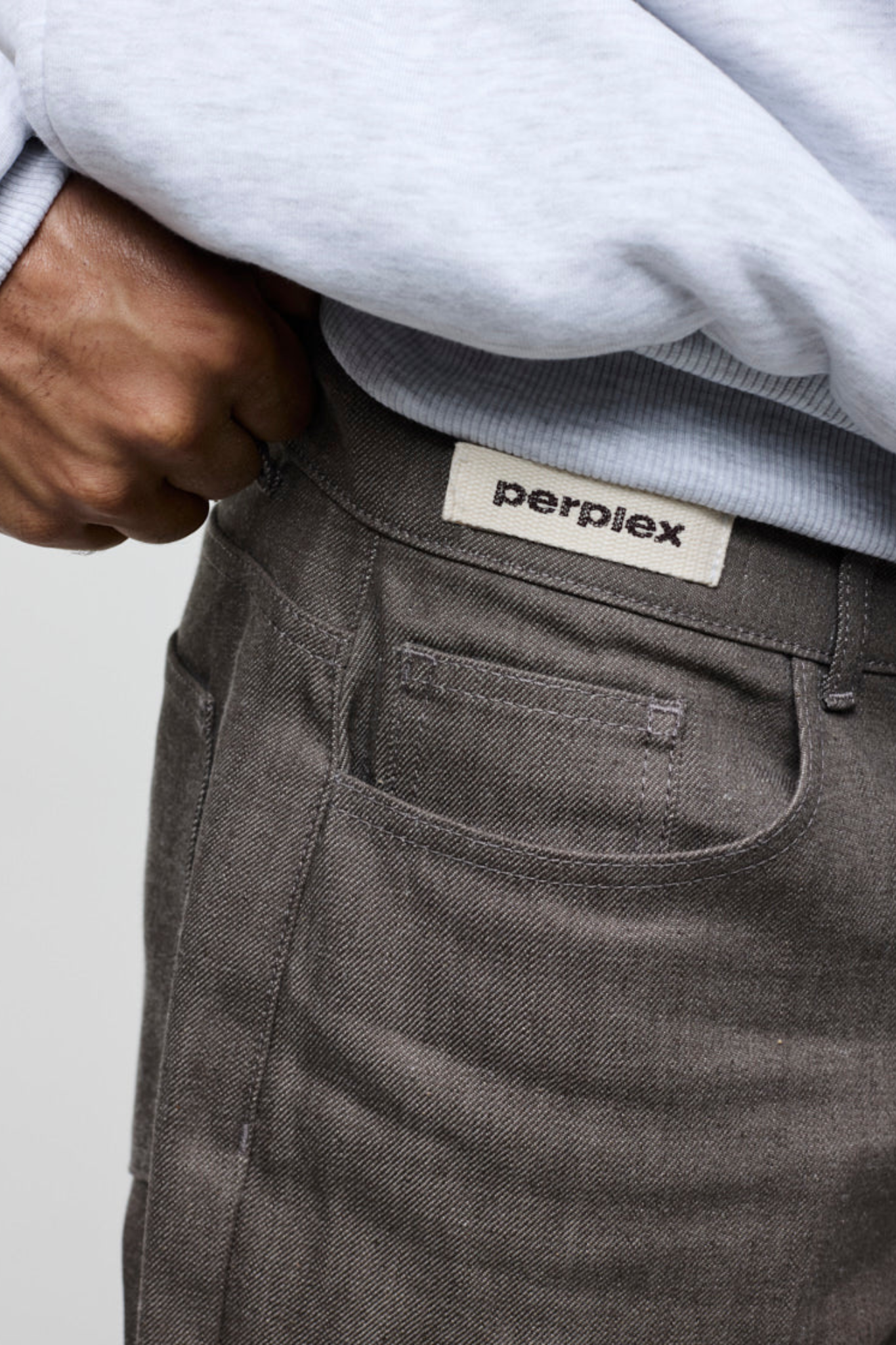 JAPANESE RAW JEANS - BROWN