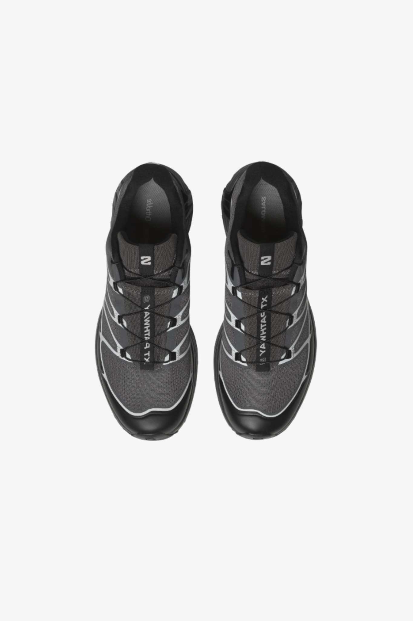 SALOMON XT-6 PATHWAY 2 SNEAKERS MEN - BLACK/BLACK/ASPHALT. Front view