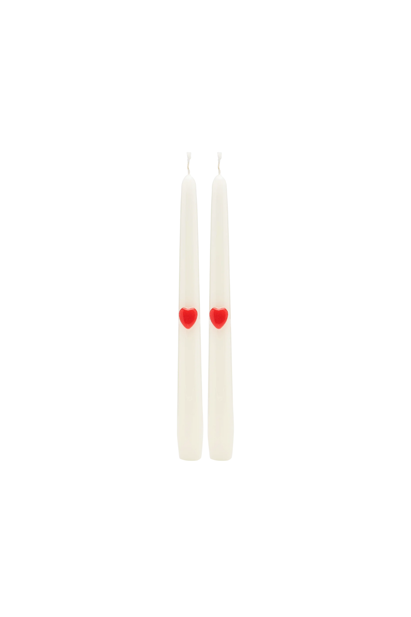 ROMANCE 3D CANDLE SET OF 2 - RED