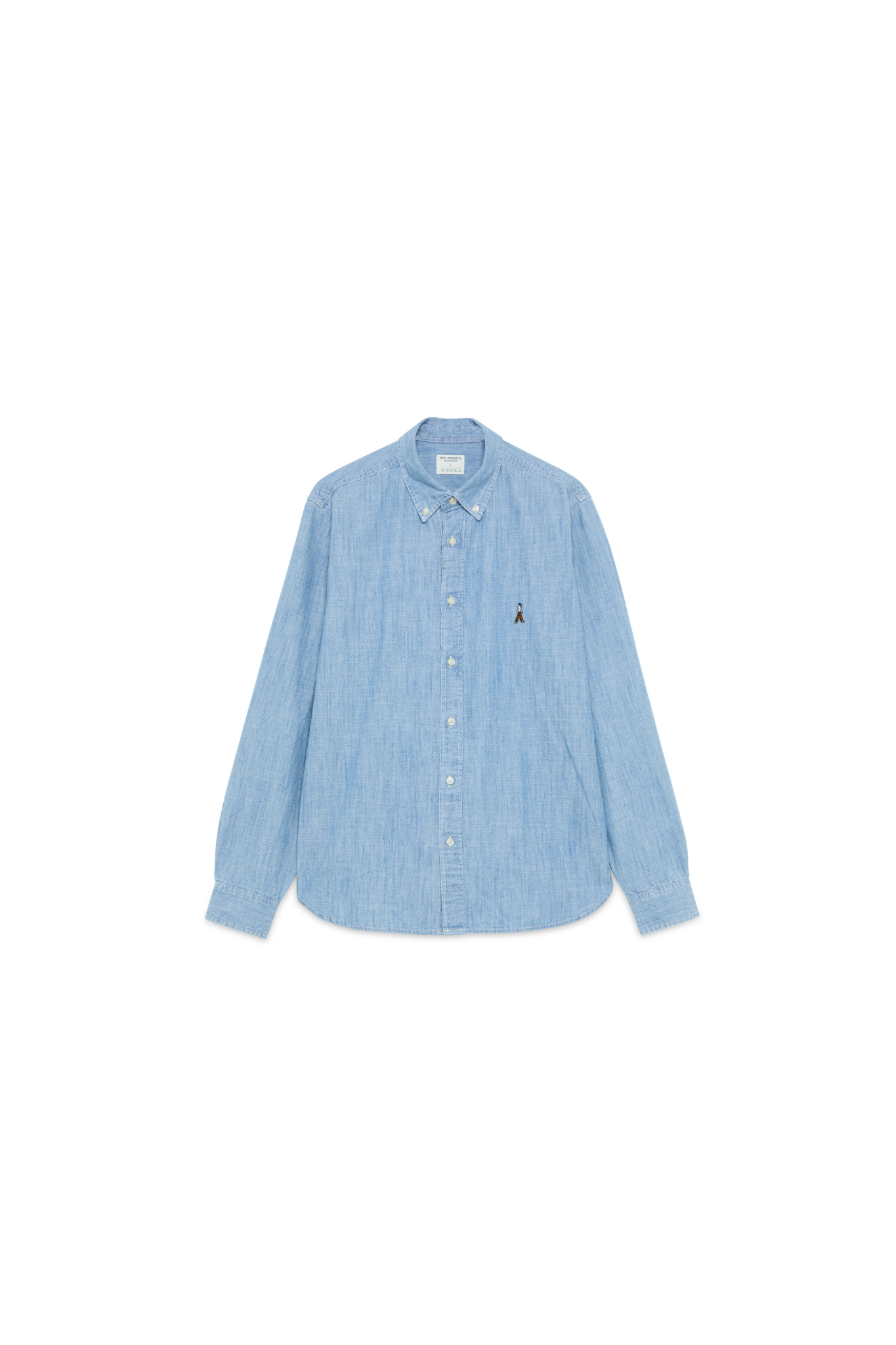 JOHN SHIRT - CHAMBRAY BLEACH