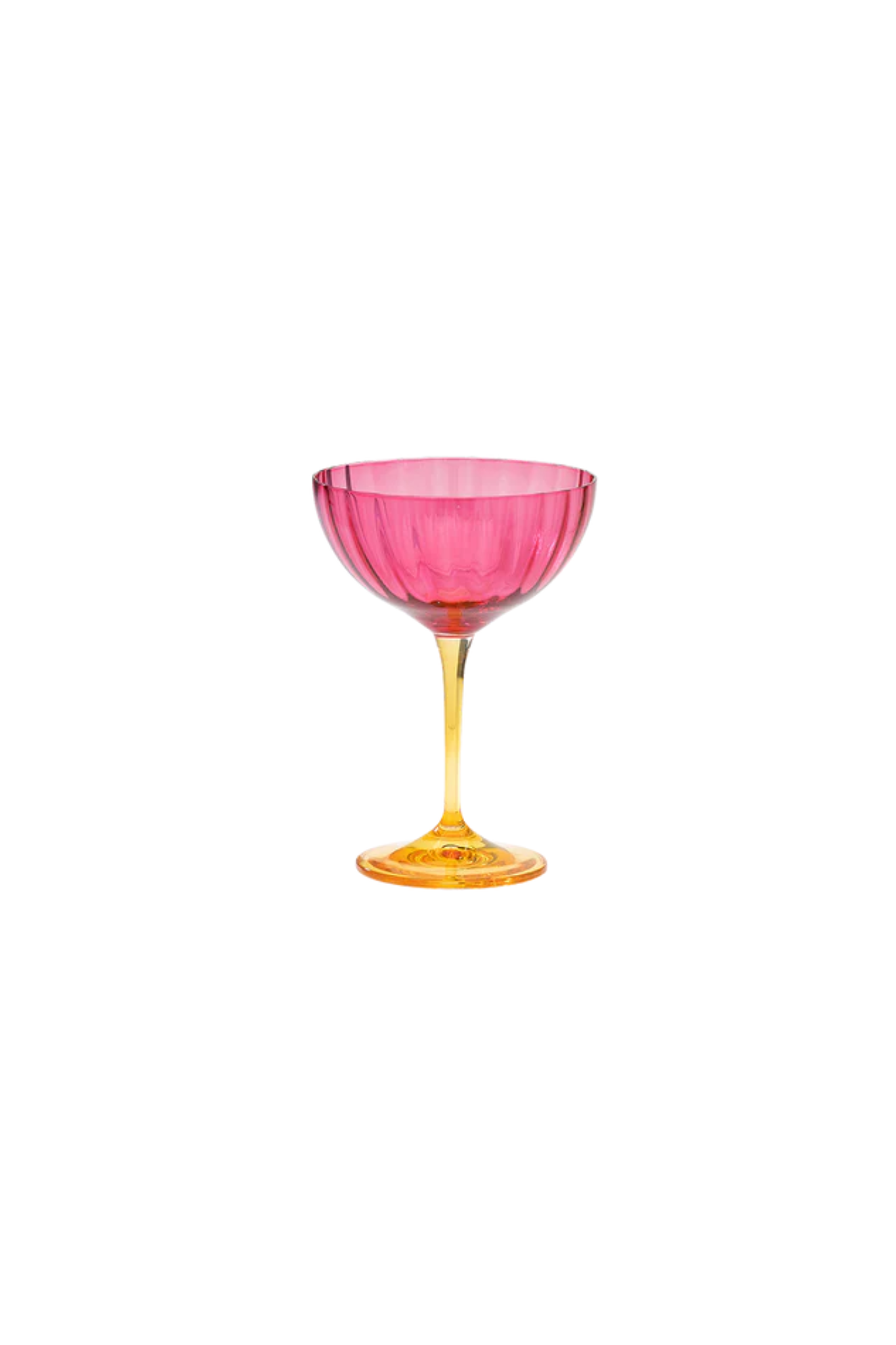 JAZZY CHAMPAGNE GLASS - PINK