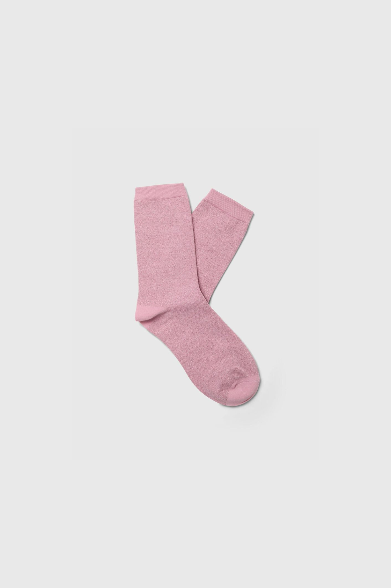 Selected Femme kim socks in bleached mauve.