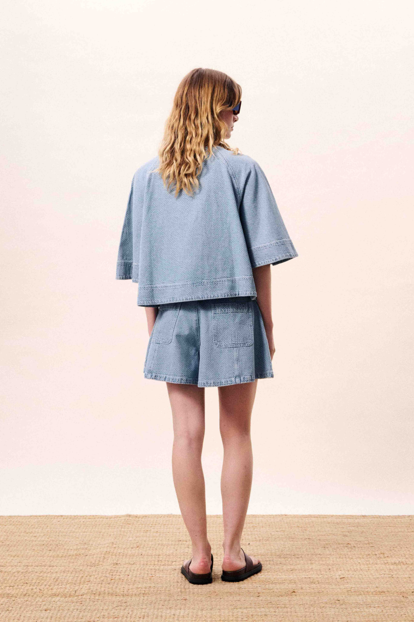 CITRINE BLOUSE - LIGHT BLUE