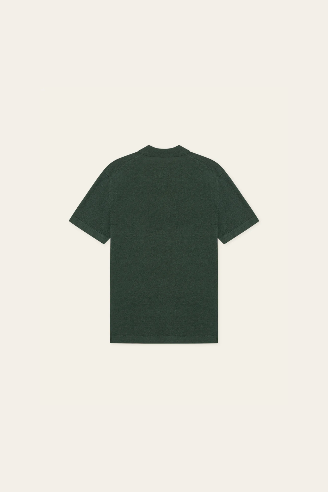 SIGNATURE KNIT POLO - PINE GREEN