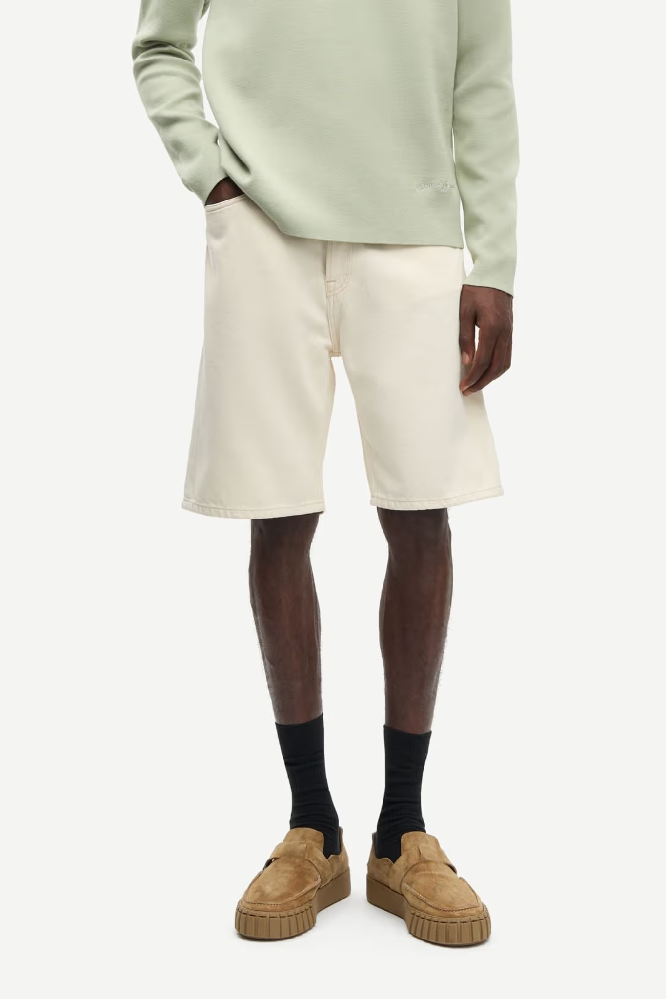EDDIE SHORTS - SOFT NATURAL