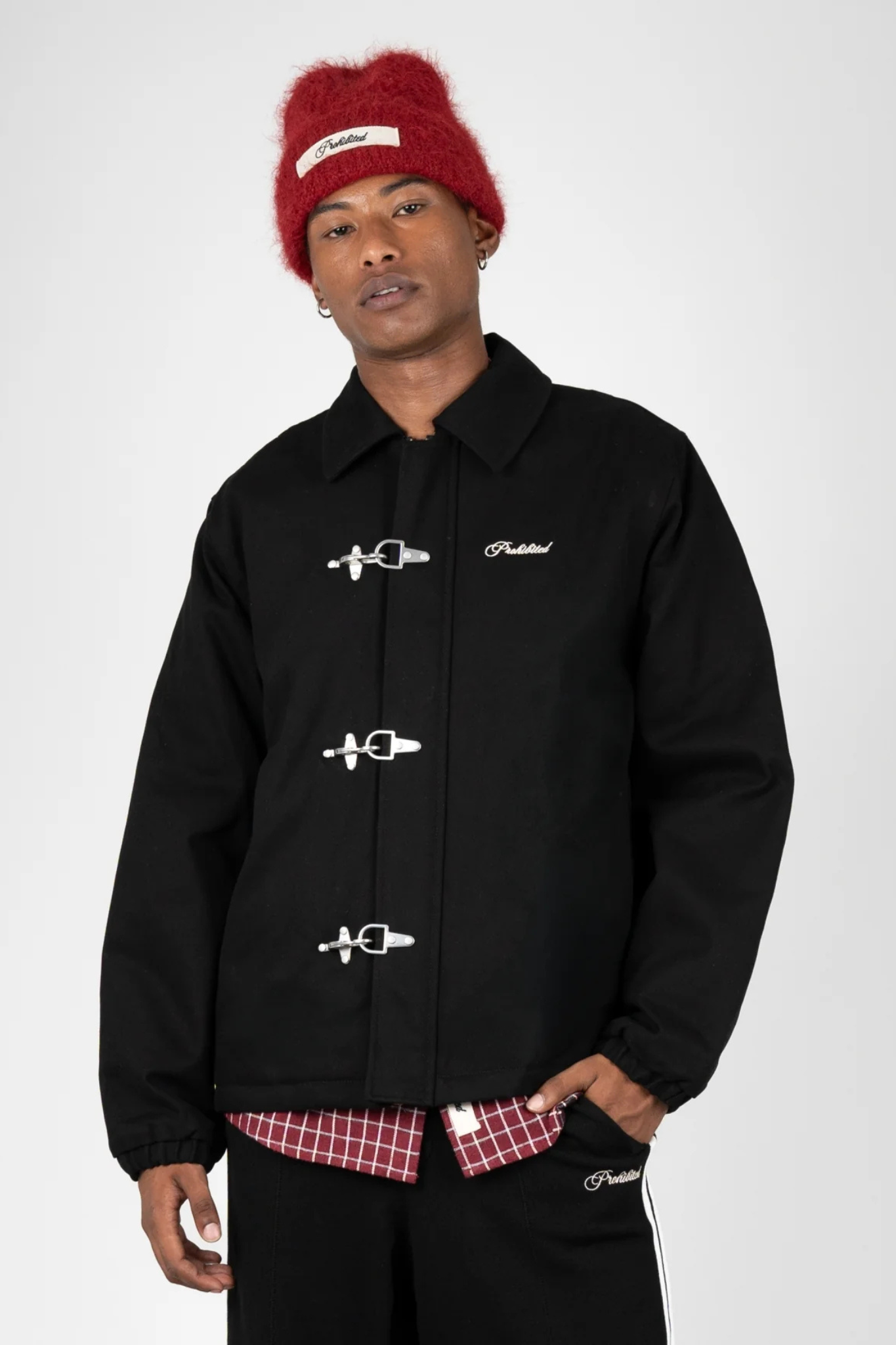 BACK IN THE DAYS JACKET - BLACK