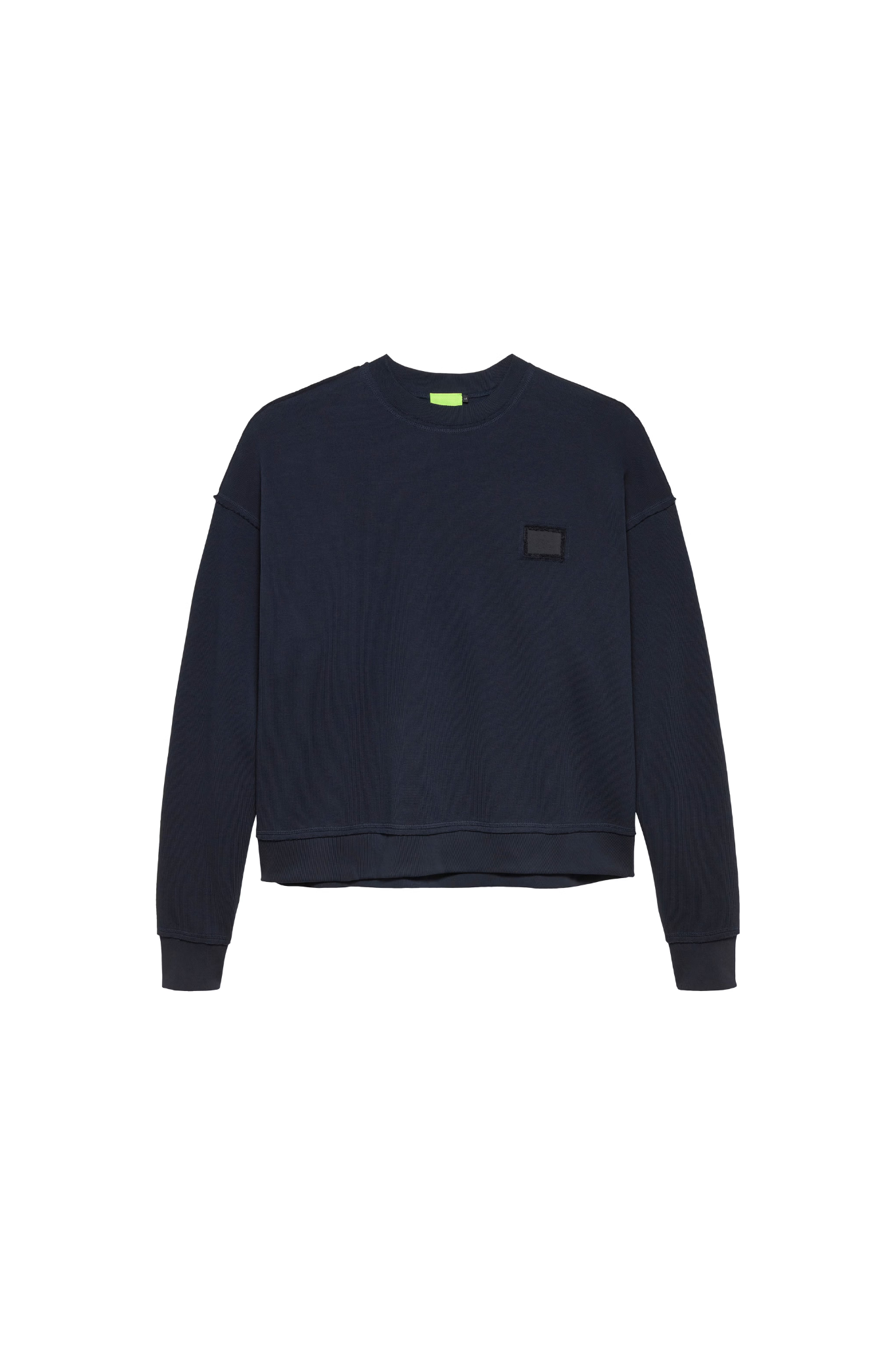 LACE CREWNECK - NIGHT/BLACK