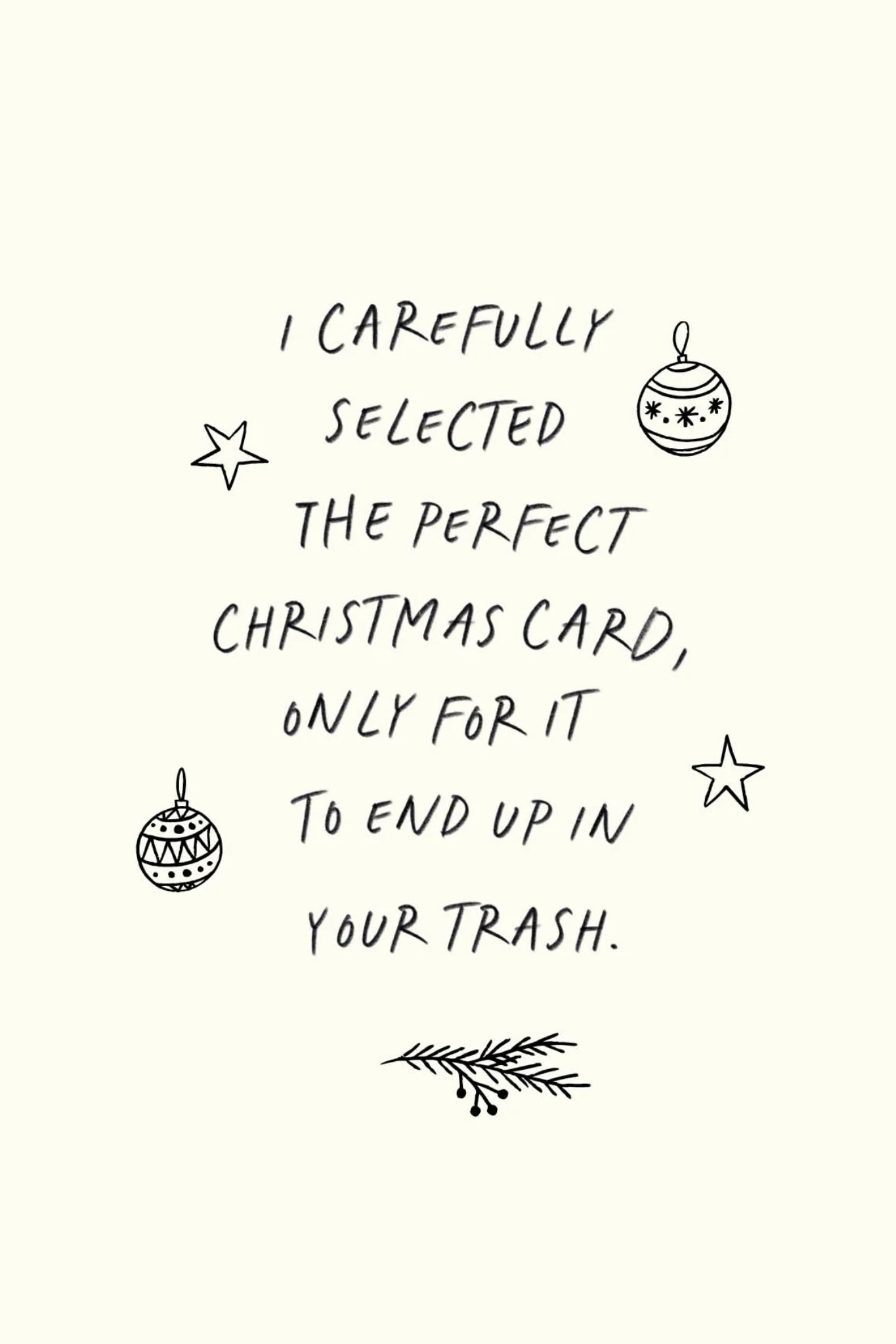 END UP TRASH - POSTCARD