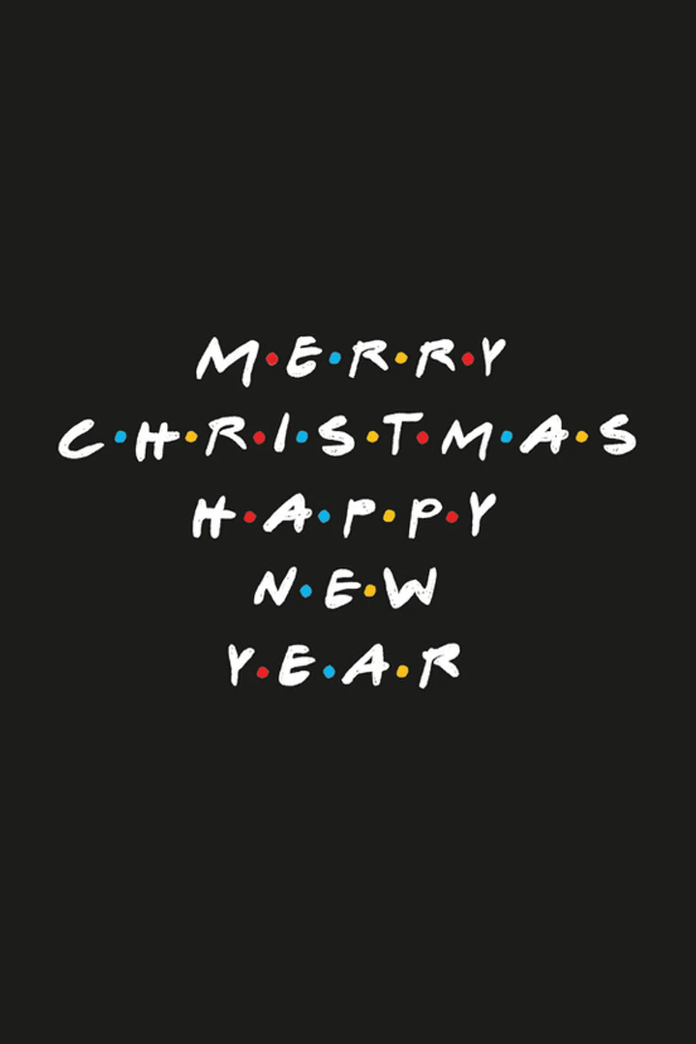 MERRY FRIENDS - POSTCARD