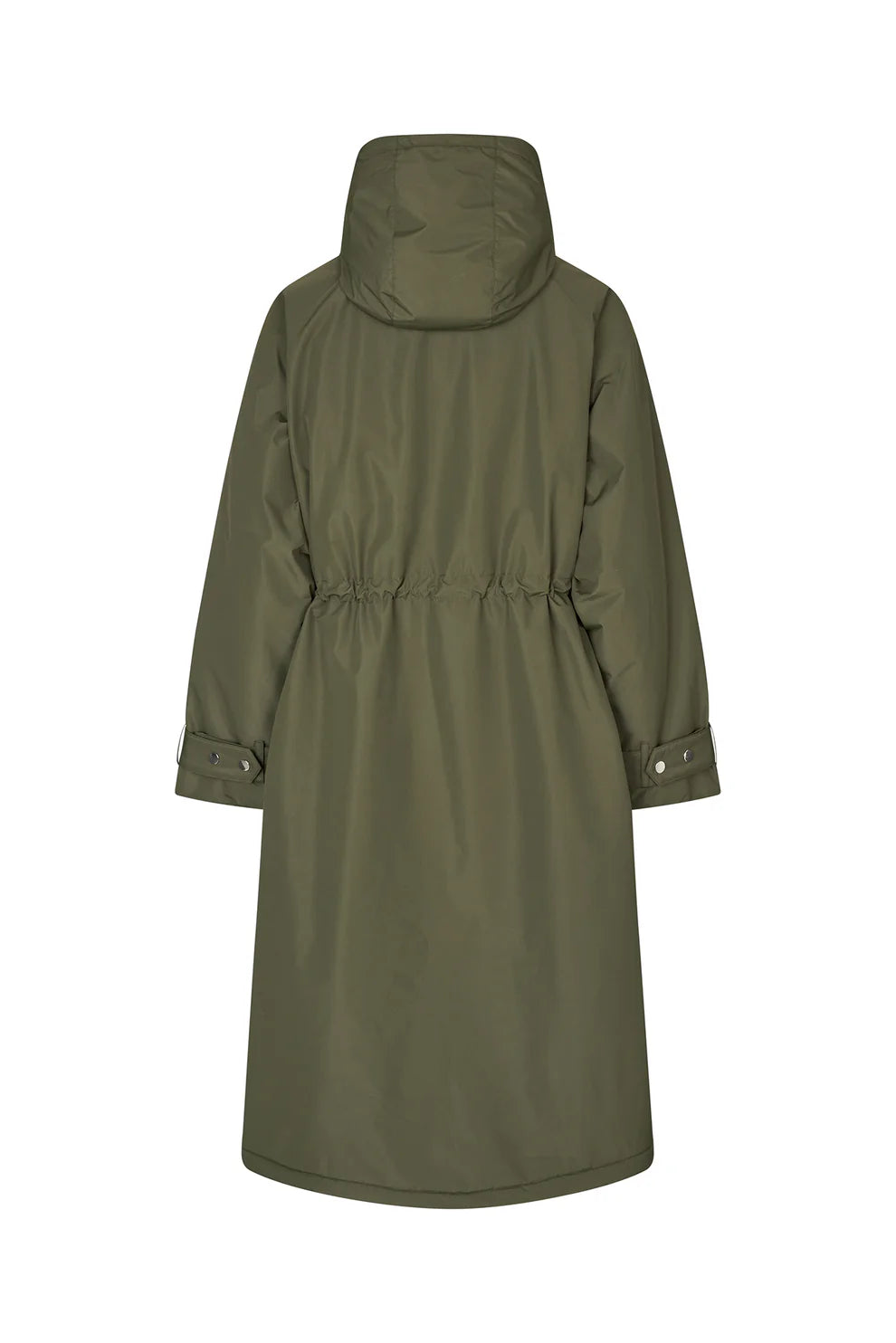 SHEALL COAT LONG - DARK GREEN