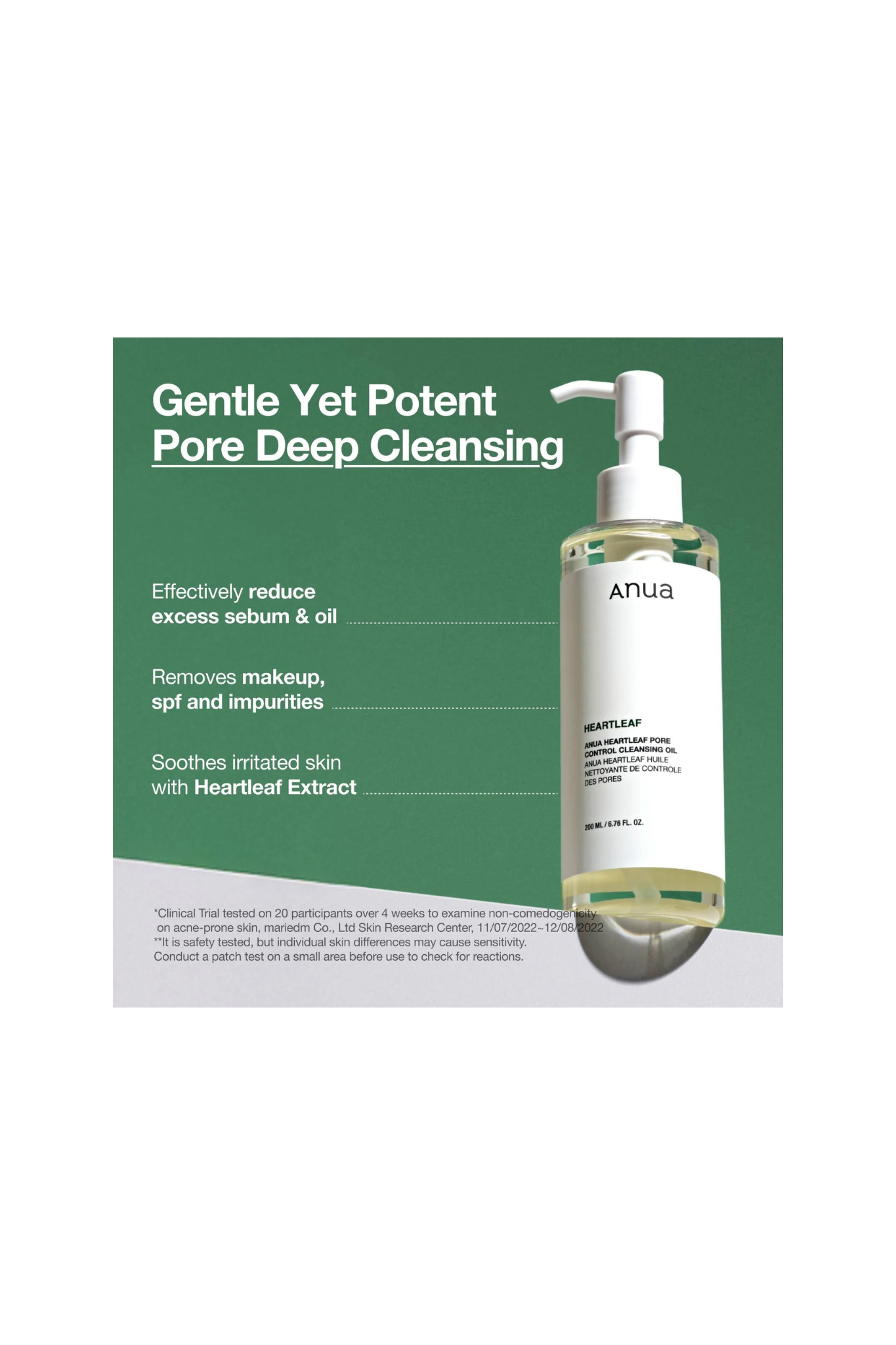 HEARTLEAF PORE CONTROL CLEANSING OIL 200ML