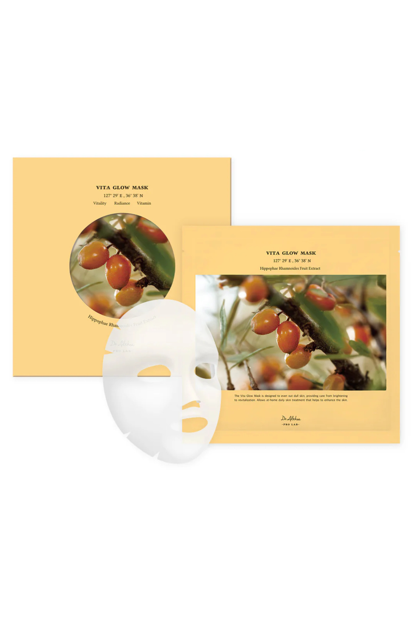 VITA GLOW MASK 28G ( 4 SHEETS )