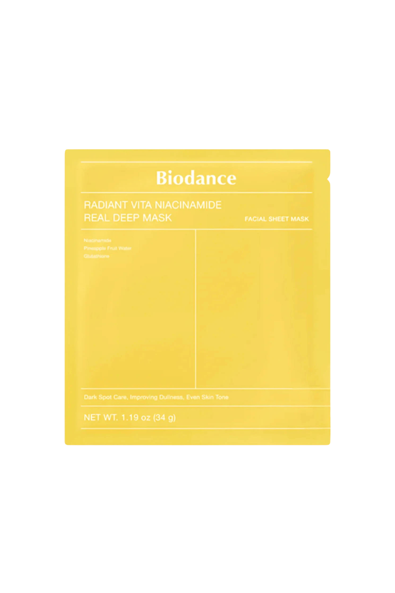 RADIANT VITA NIACINAMIDE REAL DEEP MASK ( 4 SHEETS )