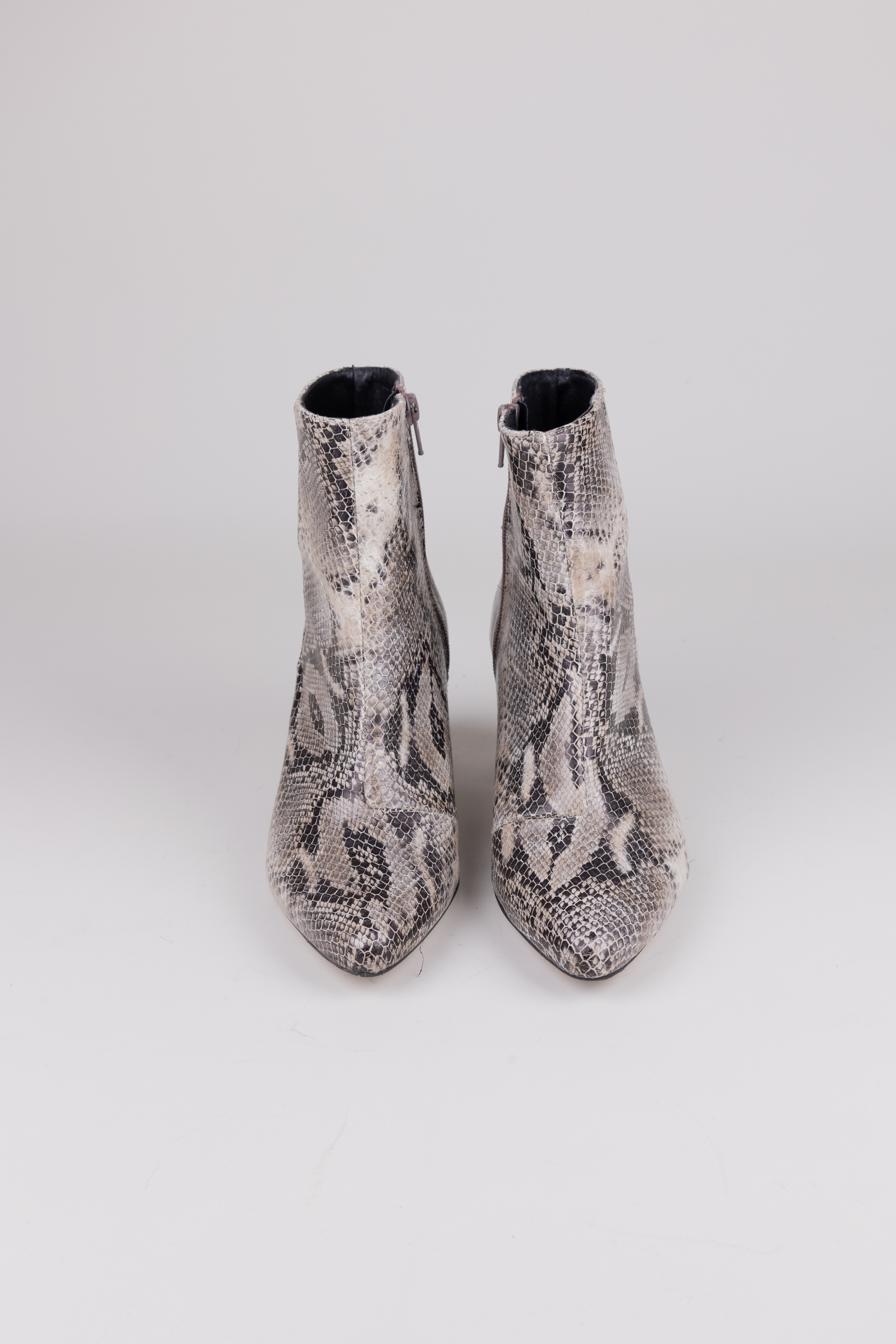 OU - ELLA BLOCK 31-C BOOTS WOMEN - TAUPE SNAKE