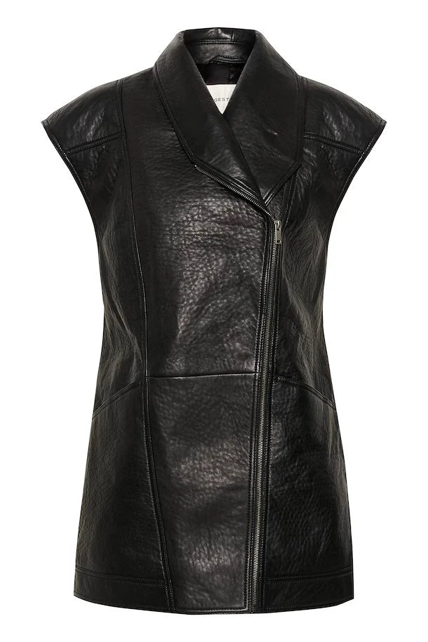 GELLY OZ GILET - BLACK